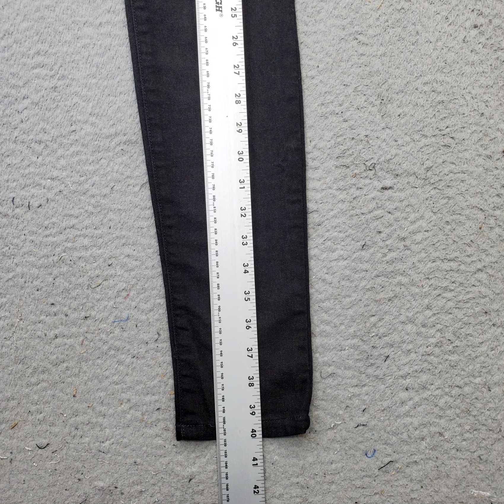 Vintage Joe's Jeans Skinny Jeans Womens Size 27 Black Denim 5-Pocket Design Dark Wash Slim Fit Size 27" / US 4 / IT 40 - 3 Thumbnail