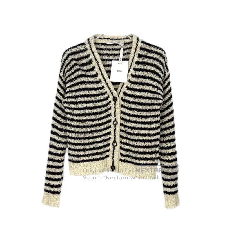 Dior Dior Blue and white striped anchor button pattern knitted Size XS / US 0-2 / IT 36-38 - 1 Thumbnail