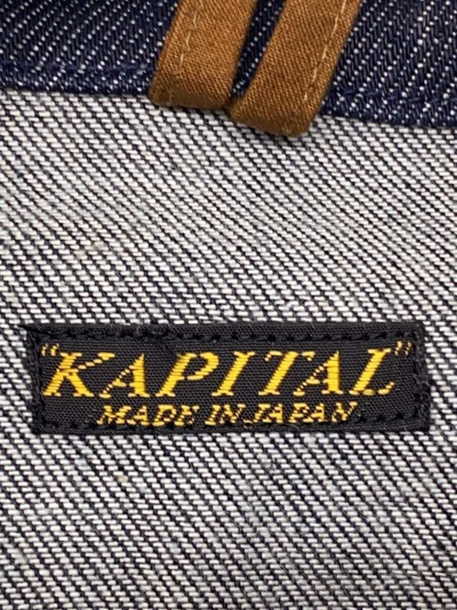 Kapital Palm Tree Denim Raglan Work Jacket Size US XL / EU 56 / 4 - 4 Thumbnail