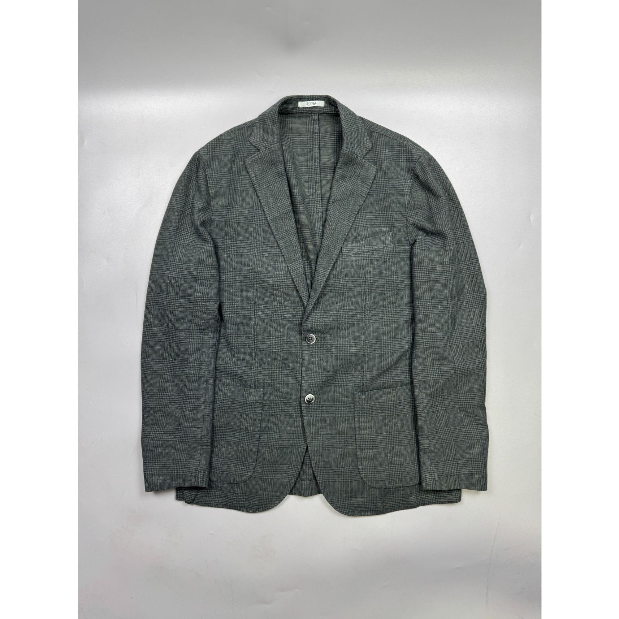 Boggi Boggi Milano Lightweight Summer Silk Blazer Jacket (Y1281) Size 40R - 1 Thumbnail