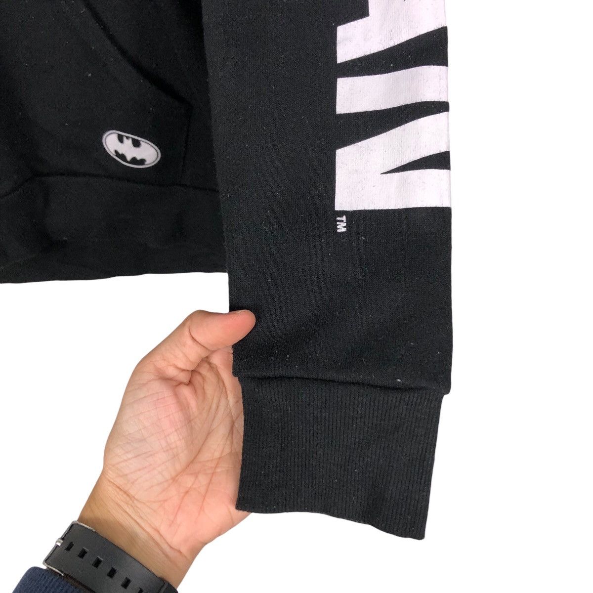 Japanese Brand 📌Vintage Batman Hoodie Pull Over Big Logo Gotham City Size US XL / EU 56 / 4 - 15 Thumbnail
