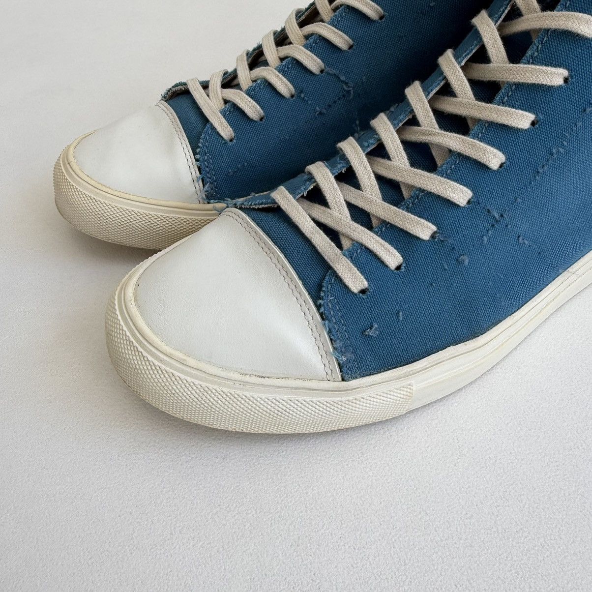 Maison Margiela S/S 08 ‘Deconstructed’ Canvas Sneakers Size US 10 / EU 43 - 12 Thumbnail
