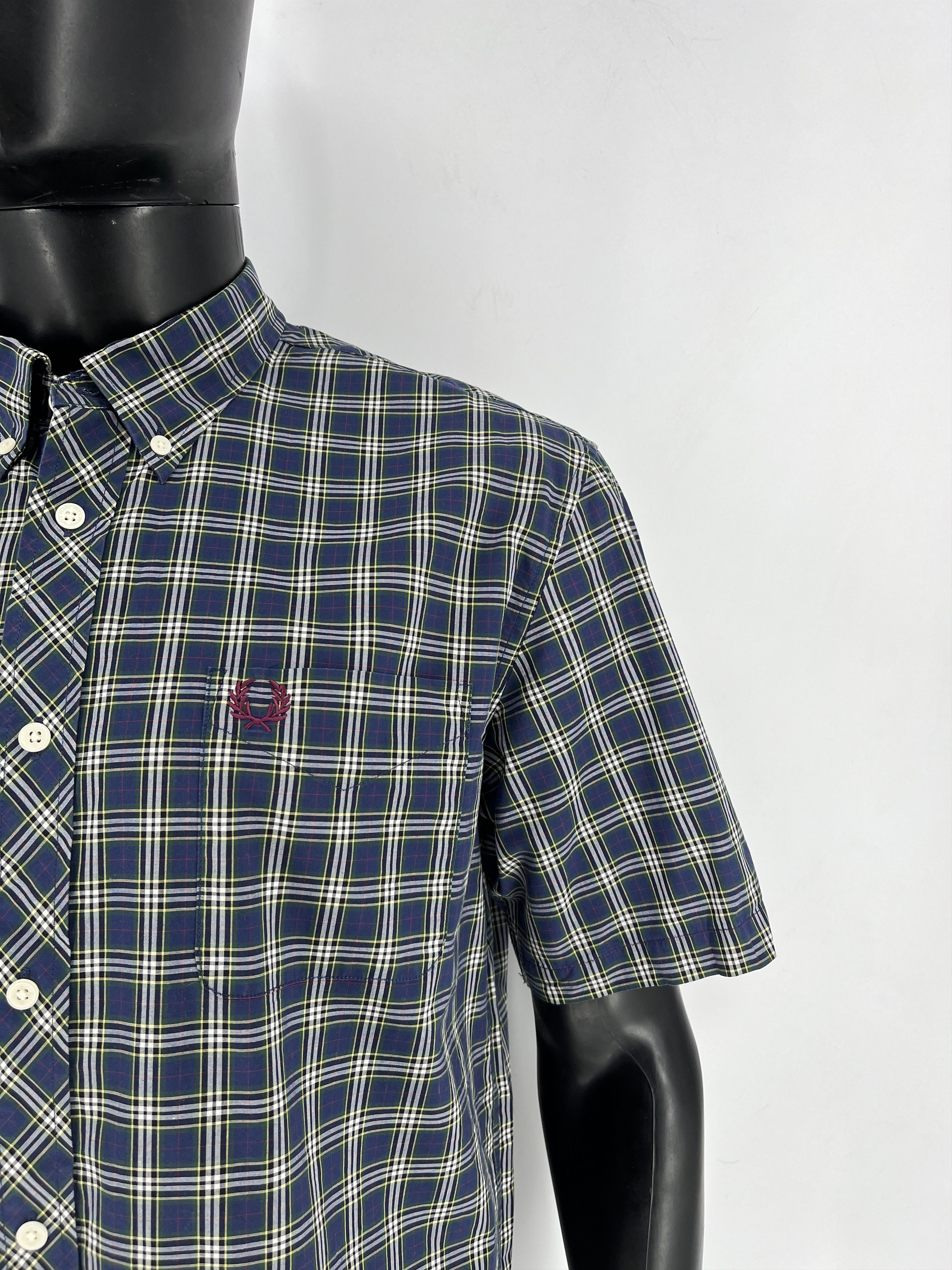 Fred Perry Vintage Men’s Fred Perry Button Up Shirt Streetwear Casual Size US L / EU 52-54 / 3 - 5 Thumbnail