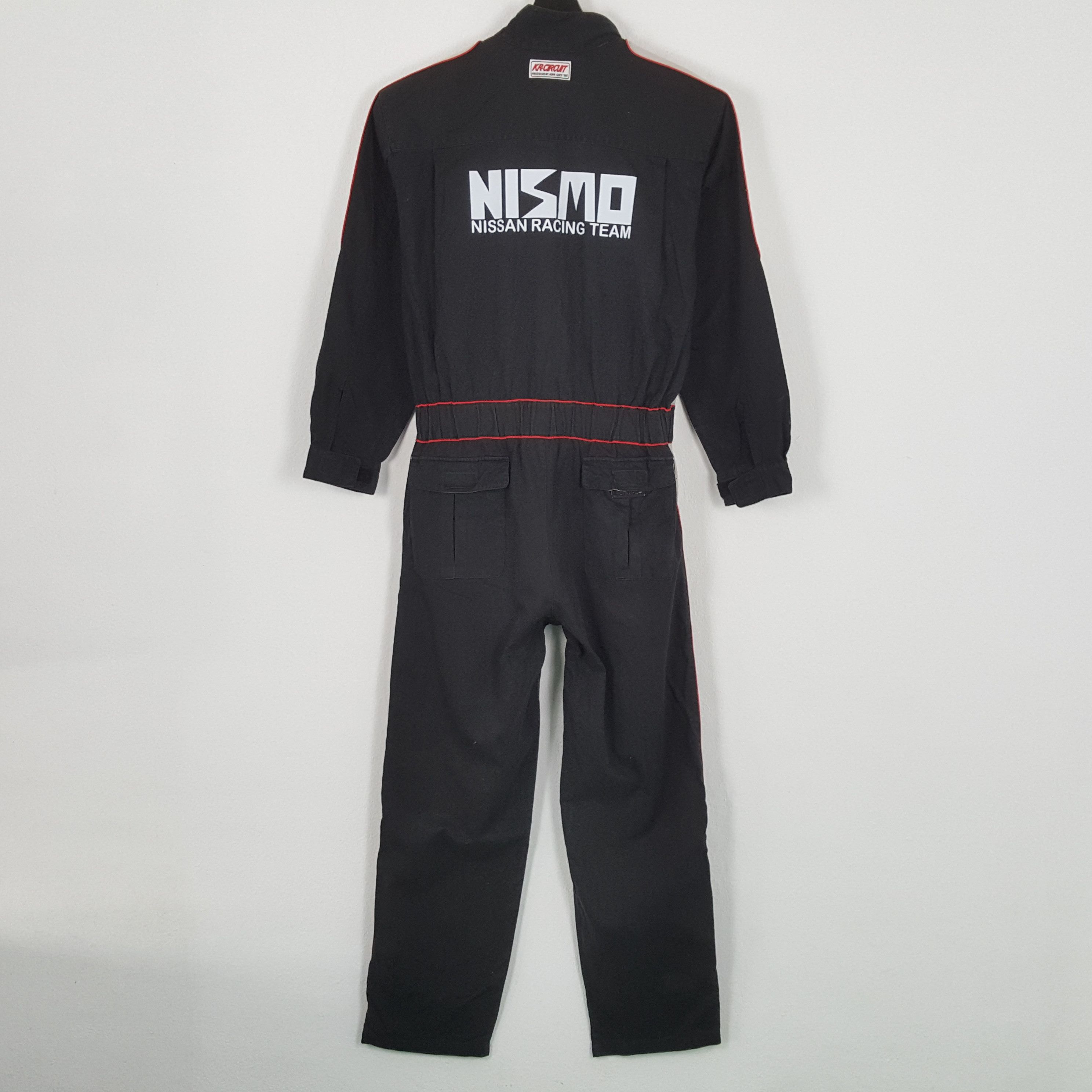 Japanese Brand × Vintage NISMO NISSAN RACING TEAM Workwear Custom Coverall Jacket Size US M / EU 48-50 / 2 - 1 Thumbnail