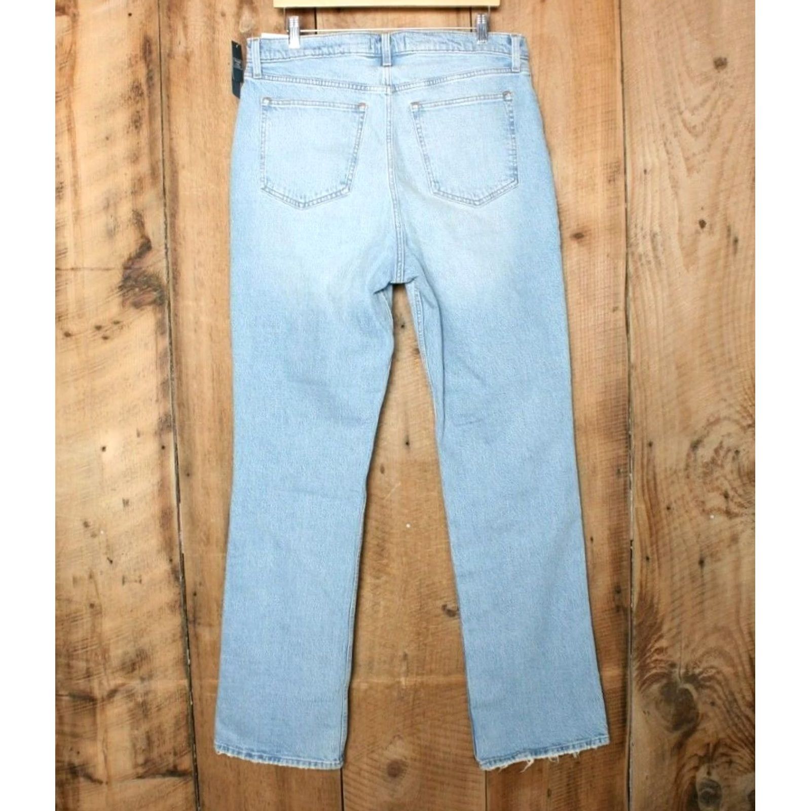 Abercrombie & Fitch Abercrombie & Fitch The 70's Vintage Flare Ultra High Rise Jeans Sz. 33 / 16L Denim Blue Distressed Womens Jeans Size 24" / US 00 / IT 34 - 2 Thumbnail