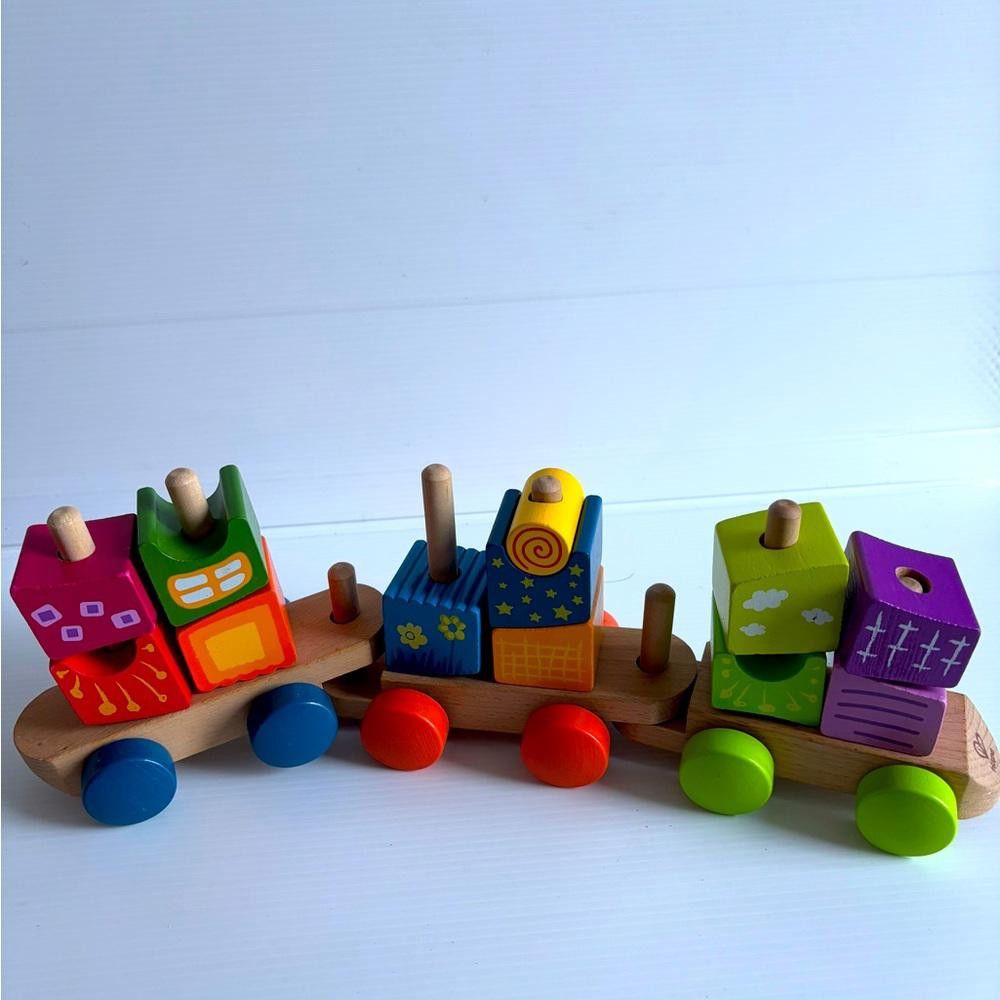 Designer Hape Wooden Train Block Fantasia Size ONE SIZE - 1 Thumbnail