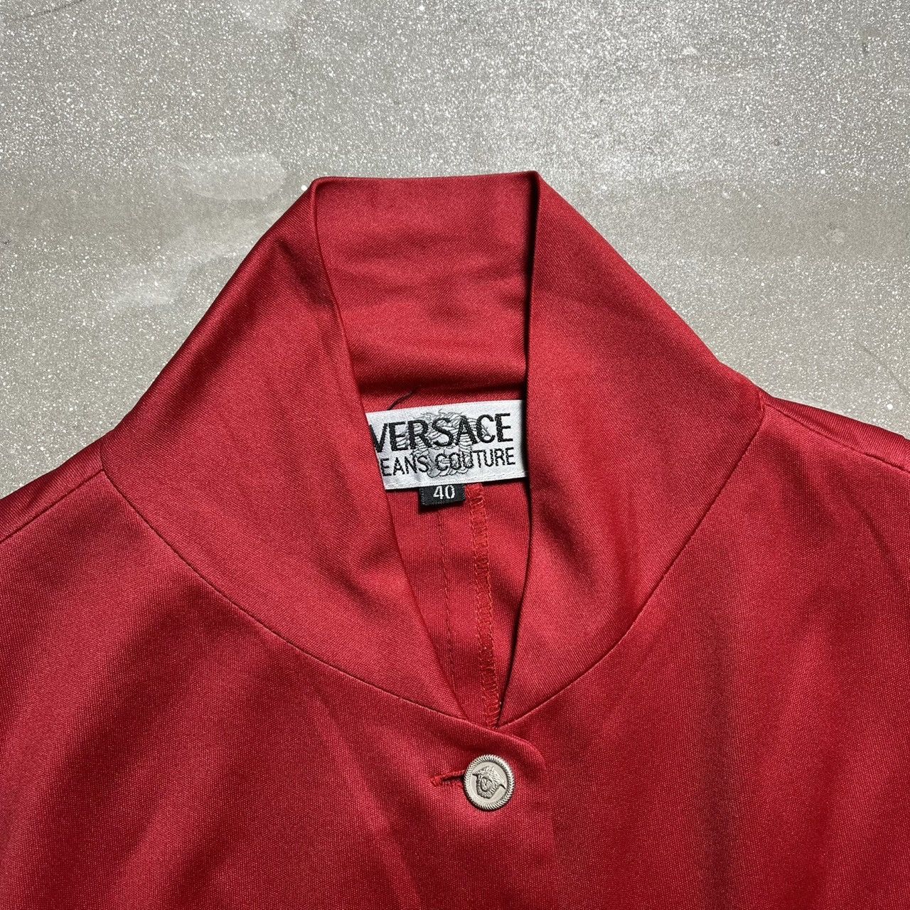 Versace × Versace Jeans Couture × Versus Versace Jeans Couture Red Silk Shirt Size US S / EU 44-46 / 1 - 5 Thumbnail
