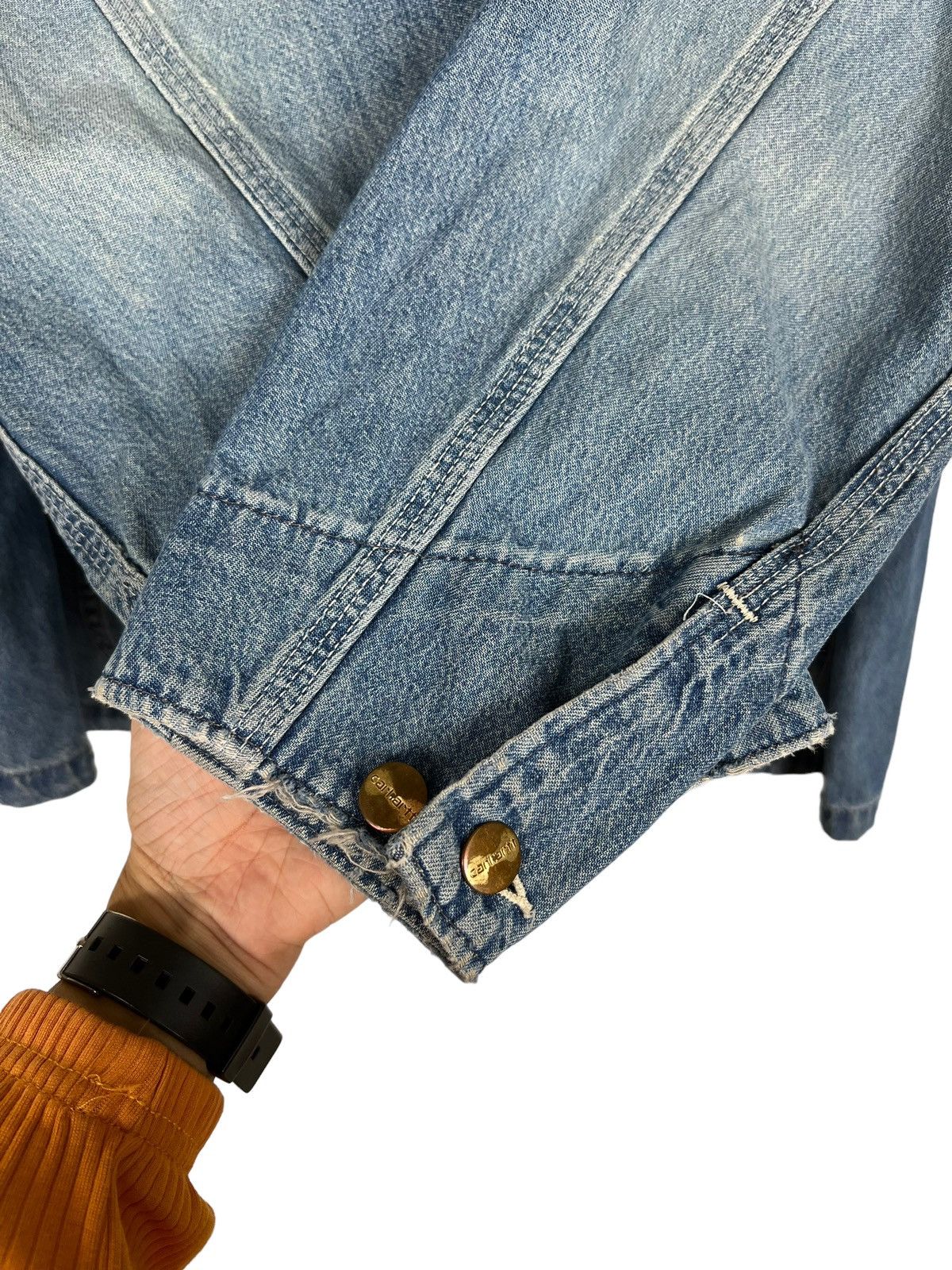 Carhartt 🔥 1980s VINTAGE CARHARTT WORK CHORE JACKET Size US M / EU 48-50 / 2 - 14 Thumbnail