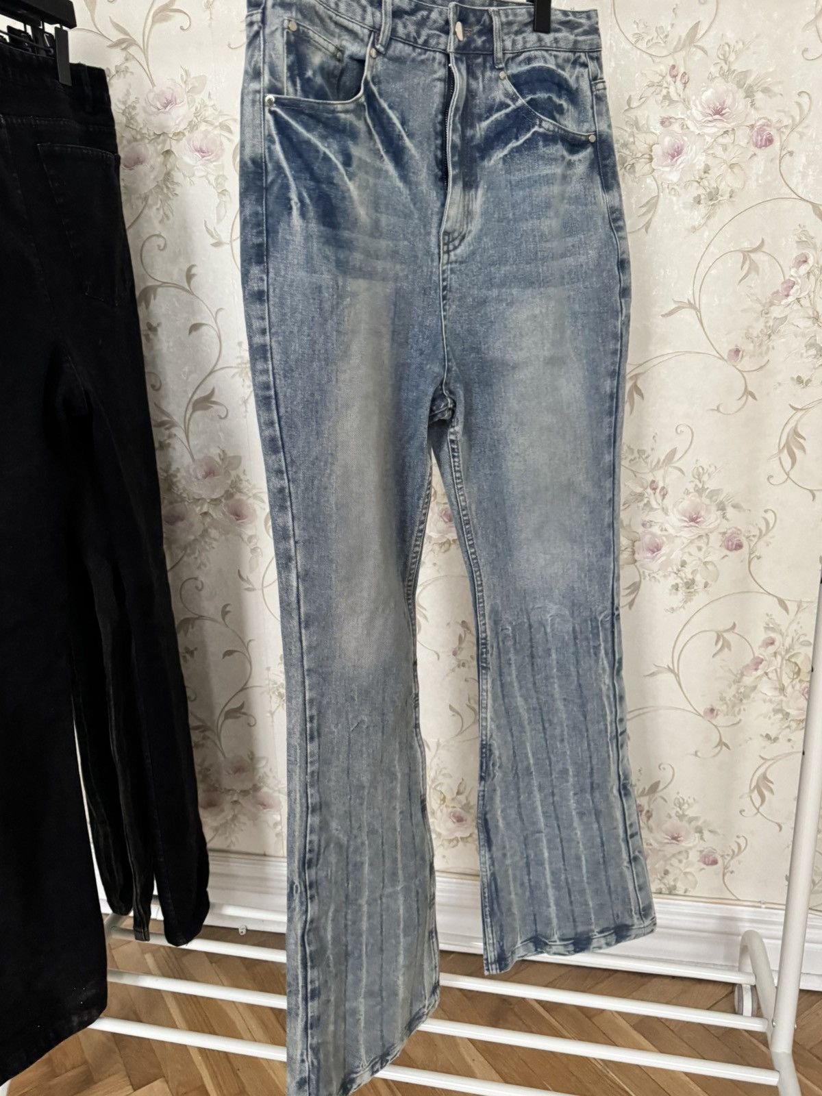 Japanese Brand × Vintage Lost tape flared denim Size US 31 - 2 Thumbnail
