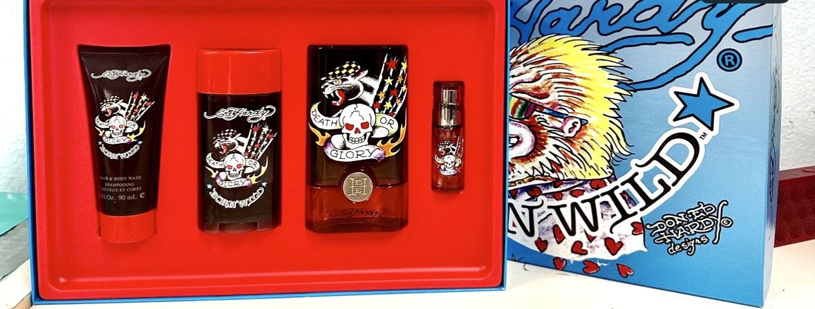 Ed Hardy ED Hardy Born Wild 4pc perfume set for men Size ONE SIZE - 1 Preview