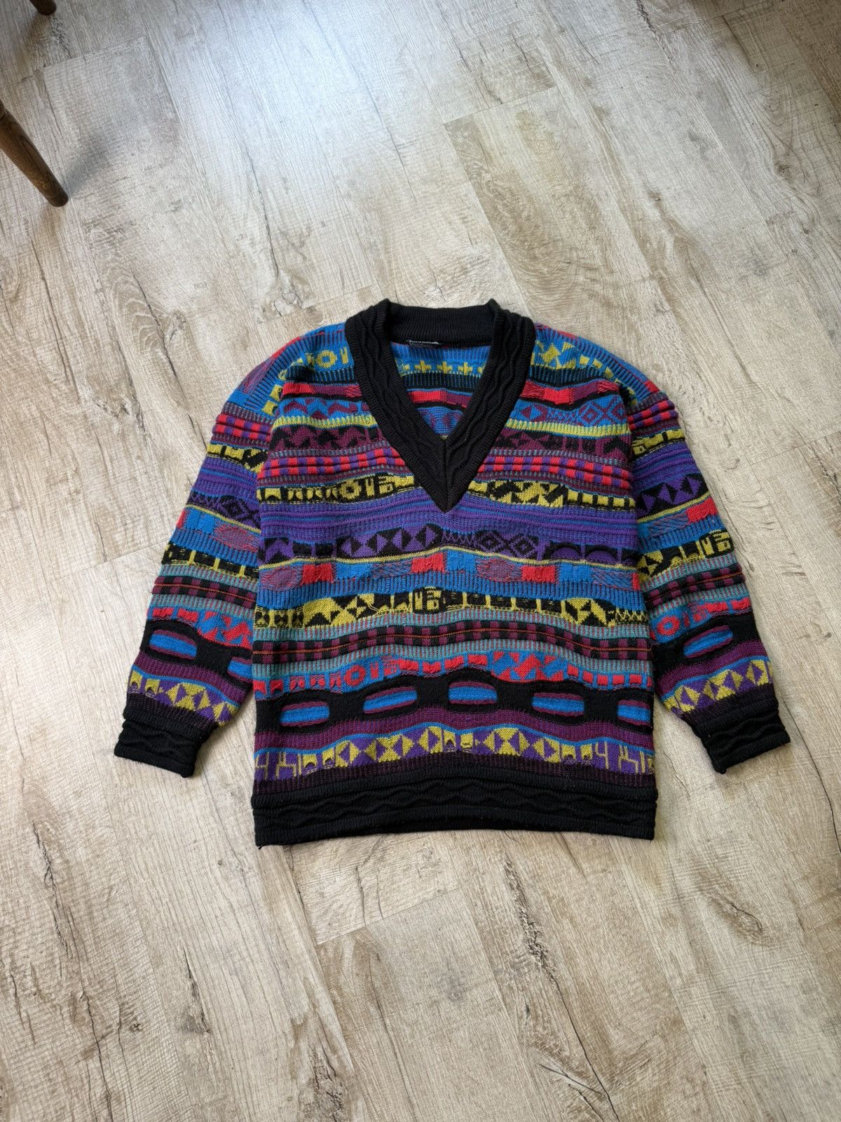 Coogi Coogi Vintage Coogi Sweater Size US L / EU 52-54 / 3 - 2 Thumbnail