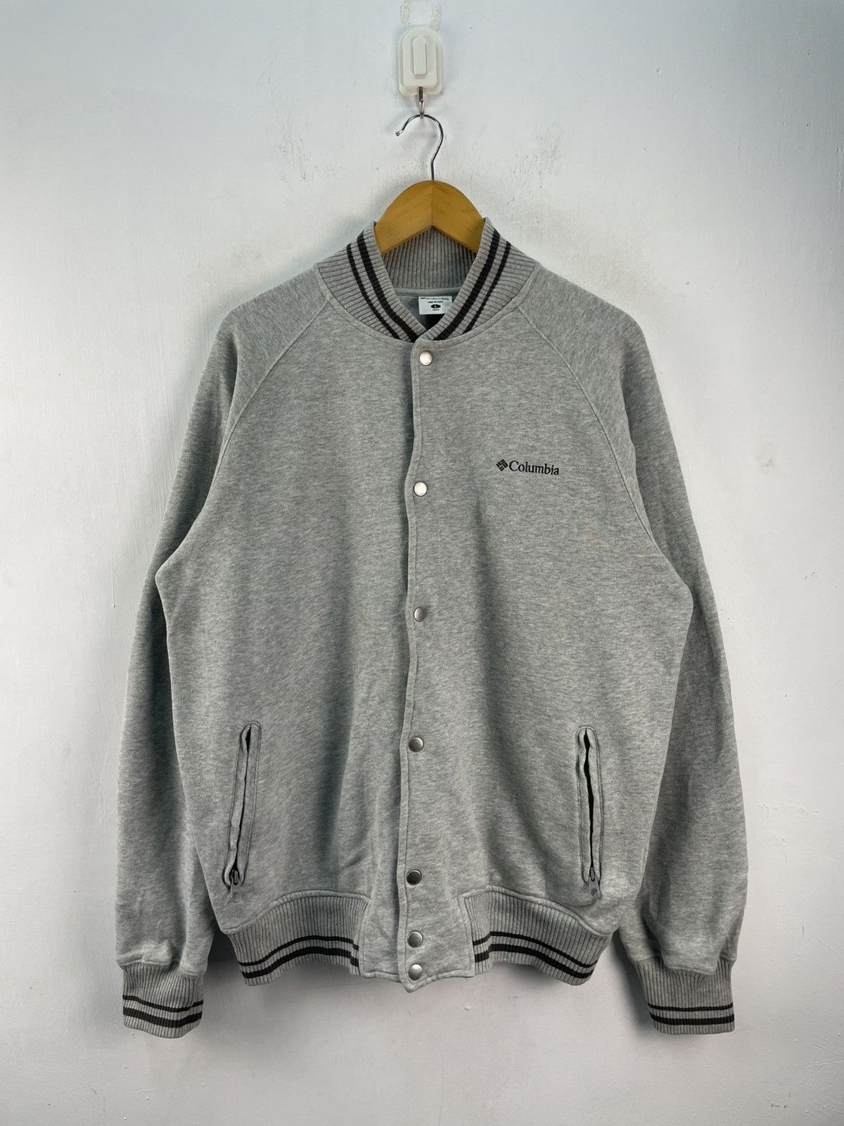 Columbia × Vintage Vintage Columbia Baseball Jacket Varsity Outdoor Size US L / EU 52-54 / 3 - 2 Thumbnail