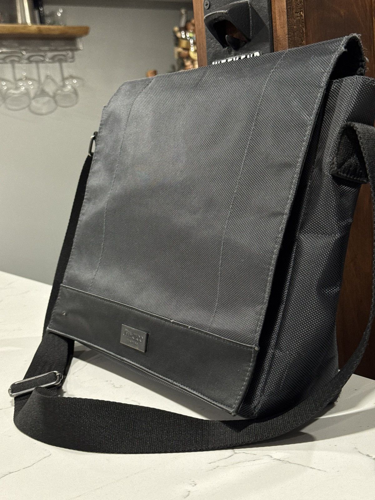 Jimmy Choo Jimmy Choo Parfums Black Nylon Messenger Bag - GWP Promo Size ONE SIZE - 4 Thumbnail