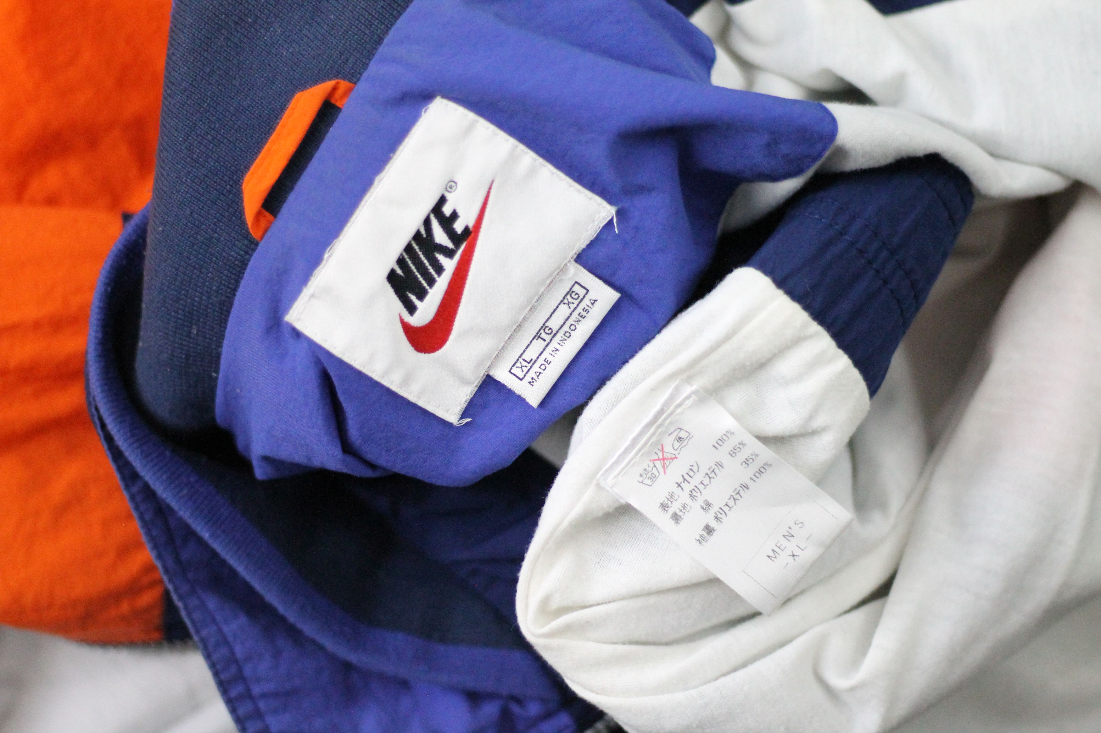 Nike × Vintage Vtg 90s Nike KNVB Netherlands Team Big Logo Track Jacket Size US XL / EU 56 / 4 - 9 Thumbnail