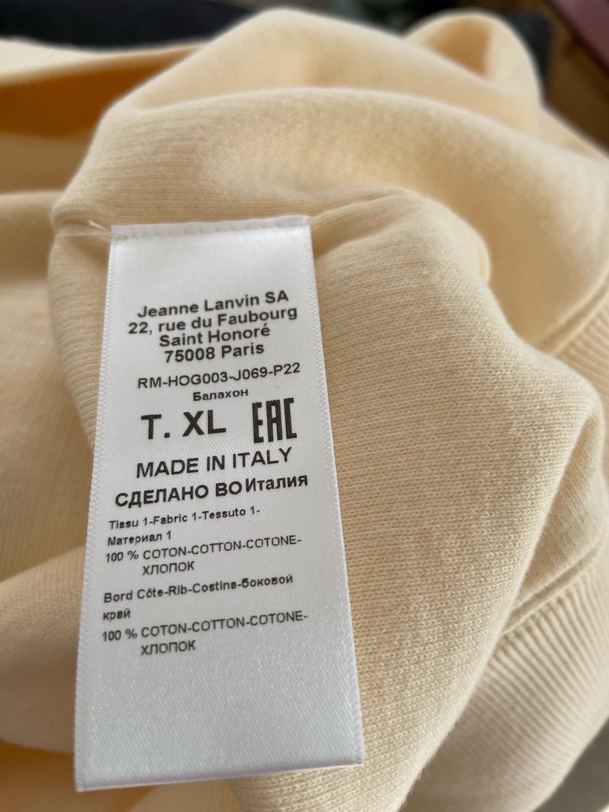 Gallery Dept. × Lanvin Gallery dept x lanvin French logo hoodie Size US XL / EU 56 / 4 - 5 Thumbnail