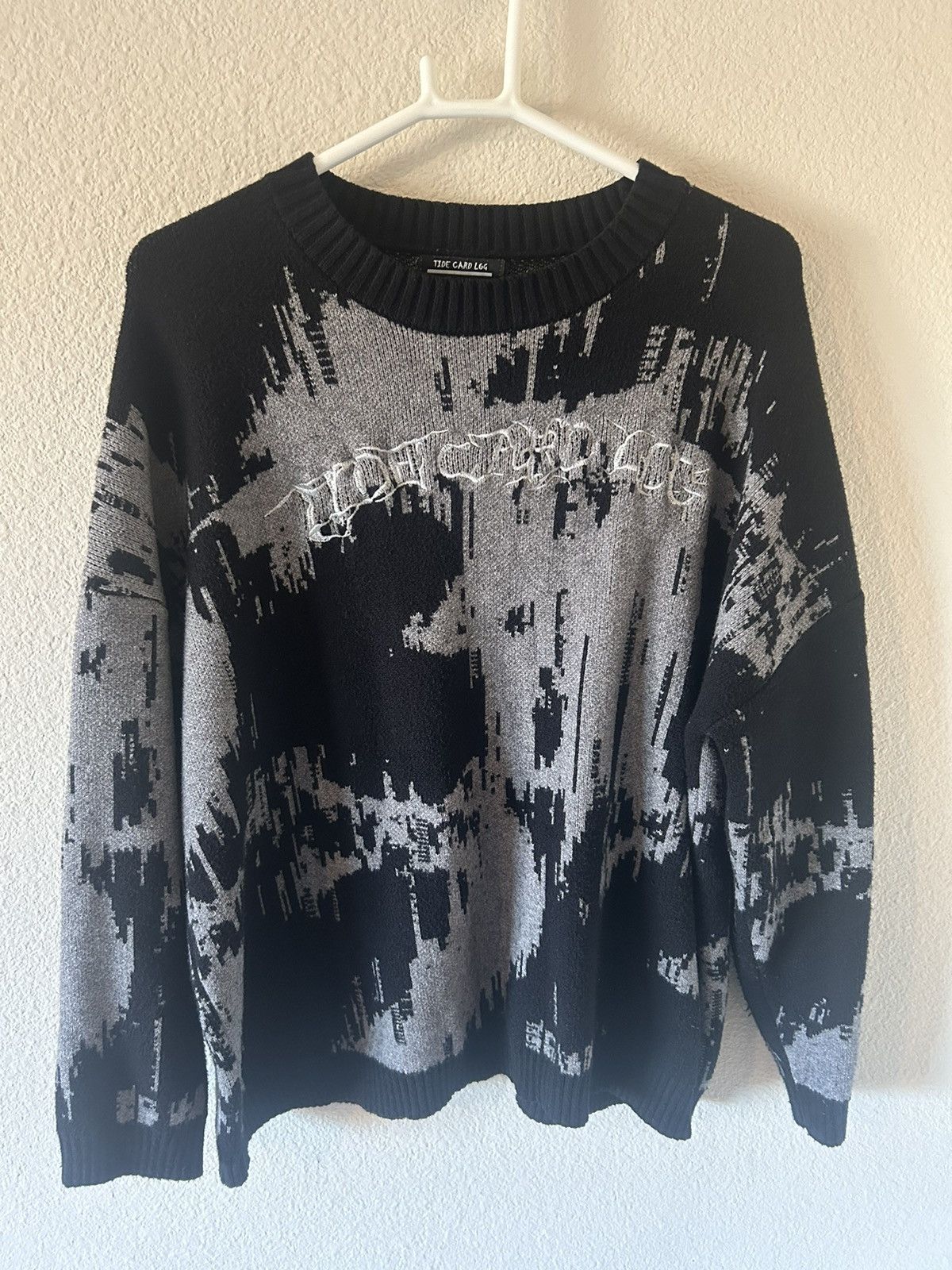 Other Tide Card Log Embroidered Sweatshirt Size US L / EU 52-54 / 3 - 1 Thumbnail
