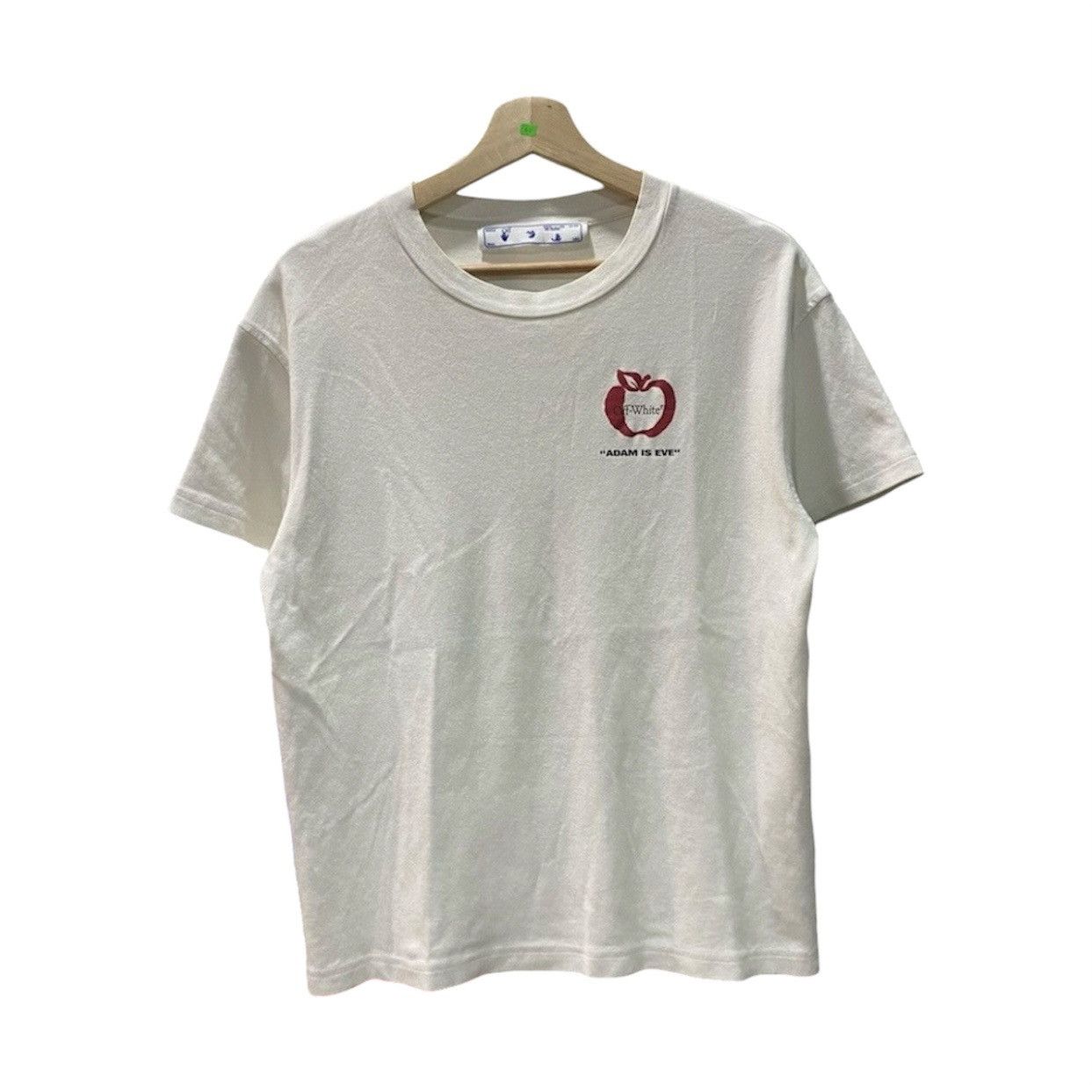 Off-White Off-White 'Adam is Eve' Apple Graphic - Virgil Abloh Era Size US S / EU 44-46 / 1 - 1 Thumbnail