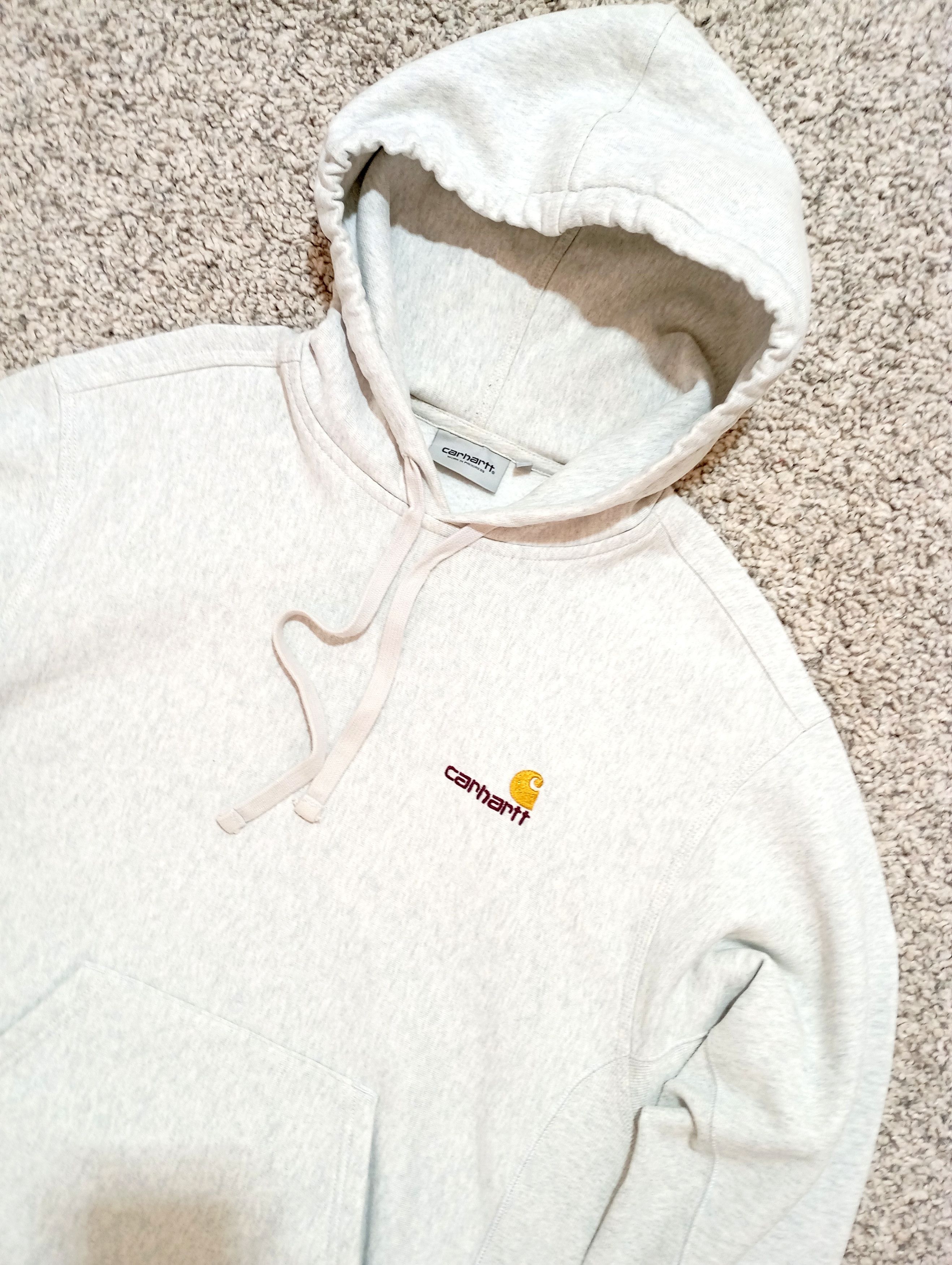 Carhartt × Vintage Vintage Carhartt Hooded American Script Sweat Hoodie Size US M / EU 48-50 / 2 - 4 Thumbnail