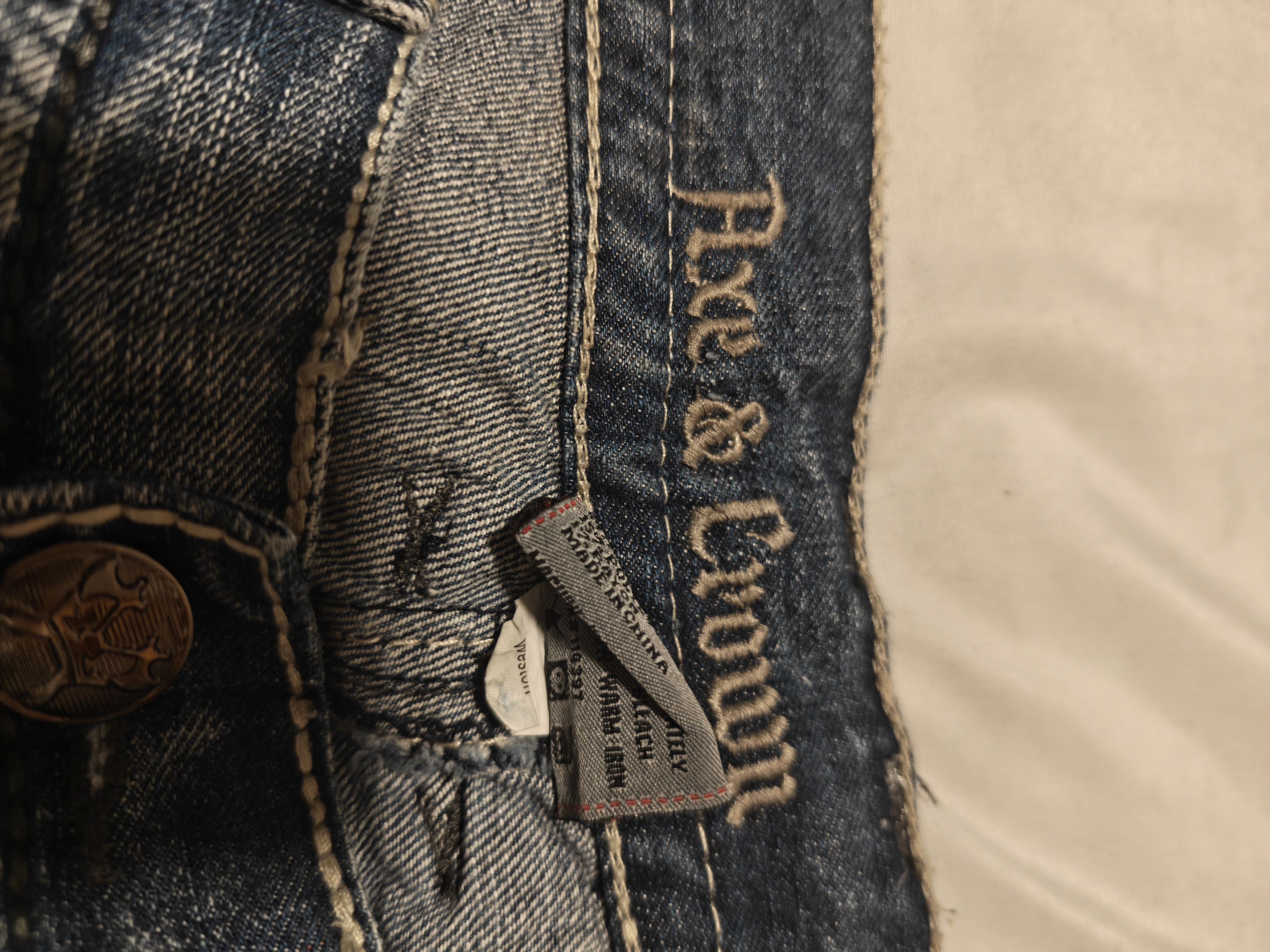 Other Axe and Crown Denim Jeans Size US 34 / EU 50 - 4 Thumbnail