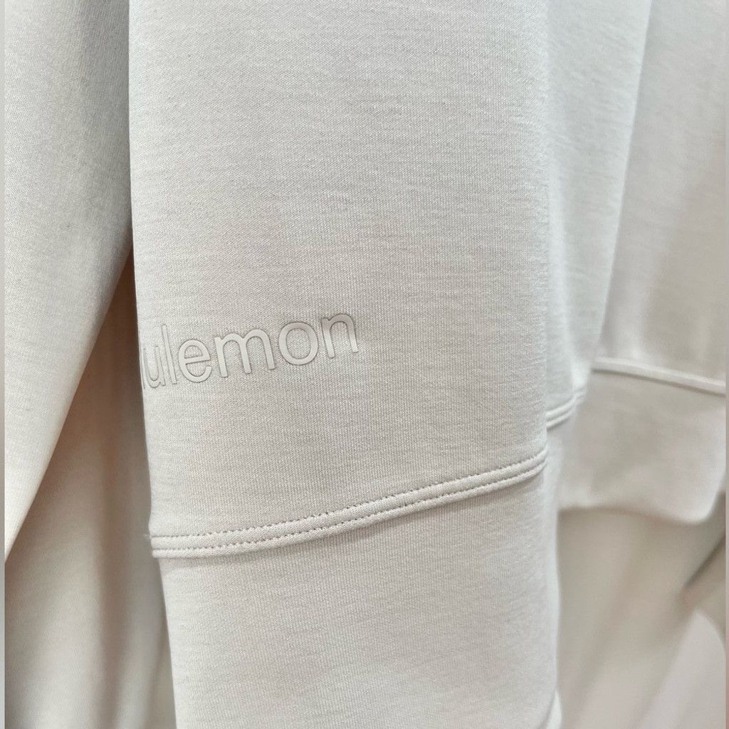 Lululemon Lululemon Softstreme Perfectly Oversized Crop Crew Mojave 12 Size XL / US 12-14 / IT 48-50 - 5 Thumbnail