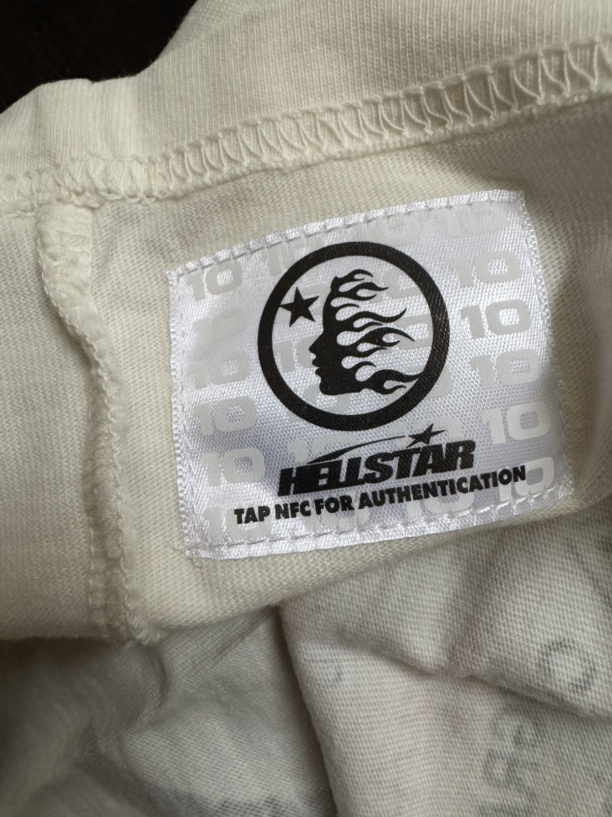 HELLSTAR Hellstar Is This What Heaven Sounds Like? Tee White Size US M / EU 48-50 / 2 - 6 Thumbnail