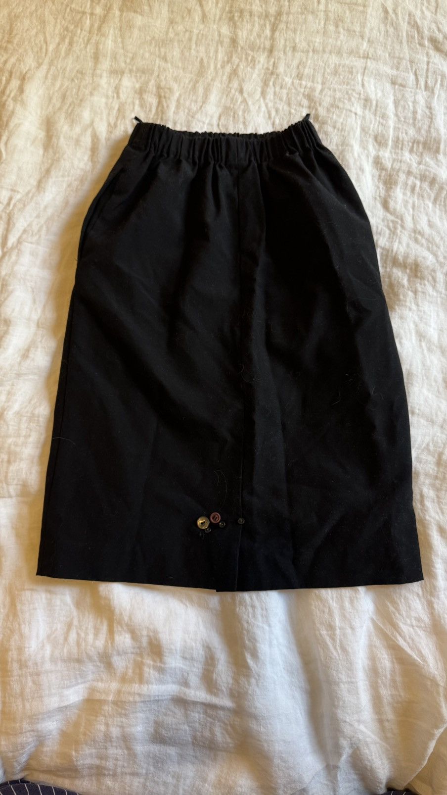 Comme des Garcons × Japanese Brand × Vintage Vintage Comme des Garçons midi skirt Size 24" / US 00 / IT 34 - 1 Thumbnail