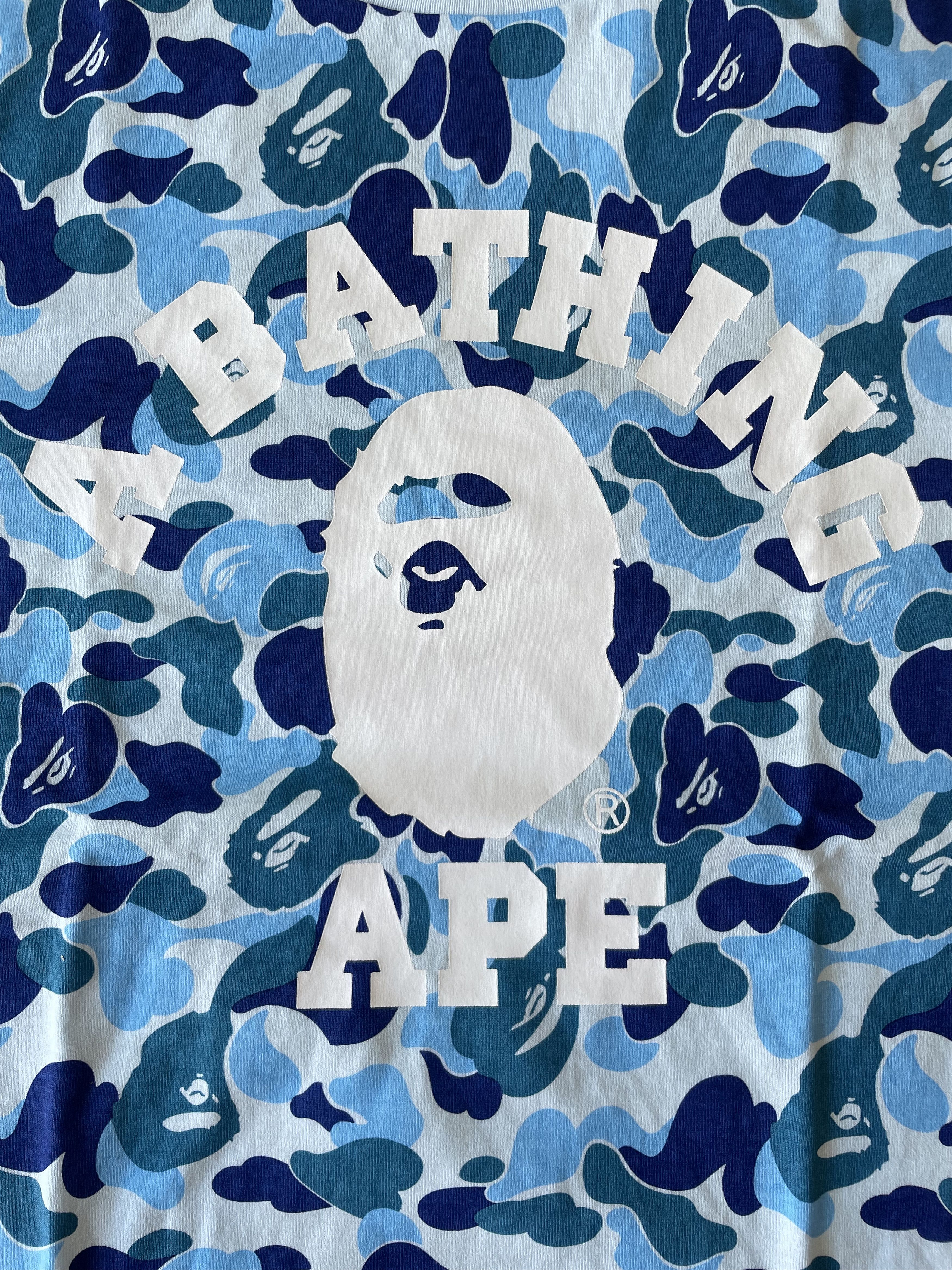 Bape BAPE ABC CAMO COLLEGE TEE Size US M / EU 48-50 / 2 - 3 Thumbnail