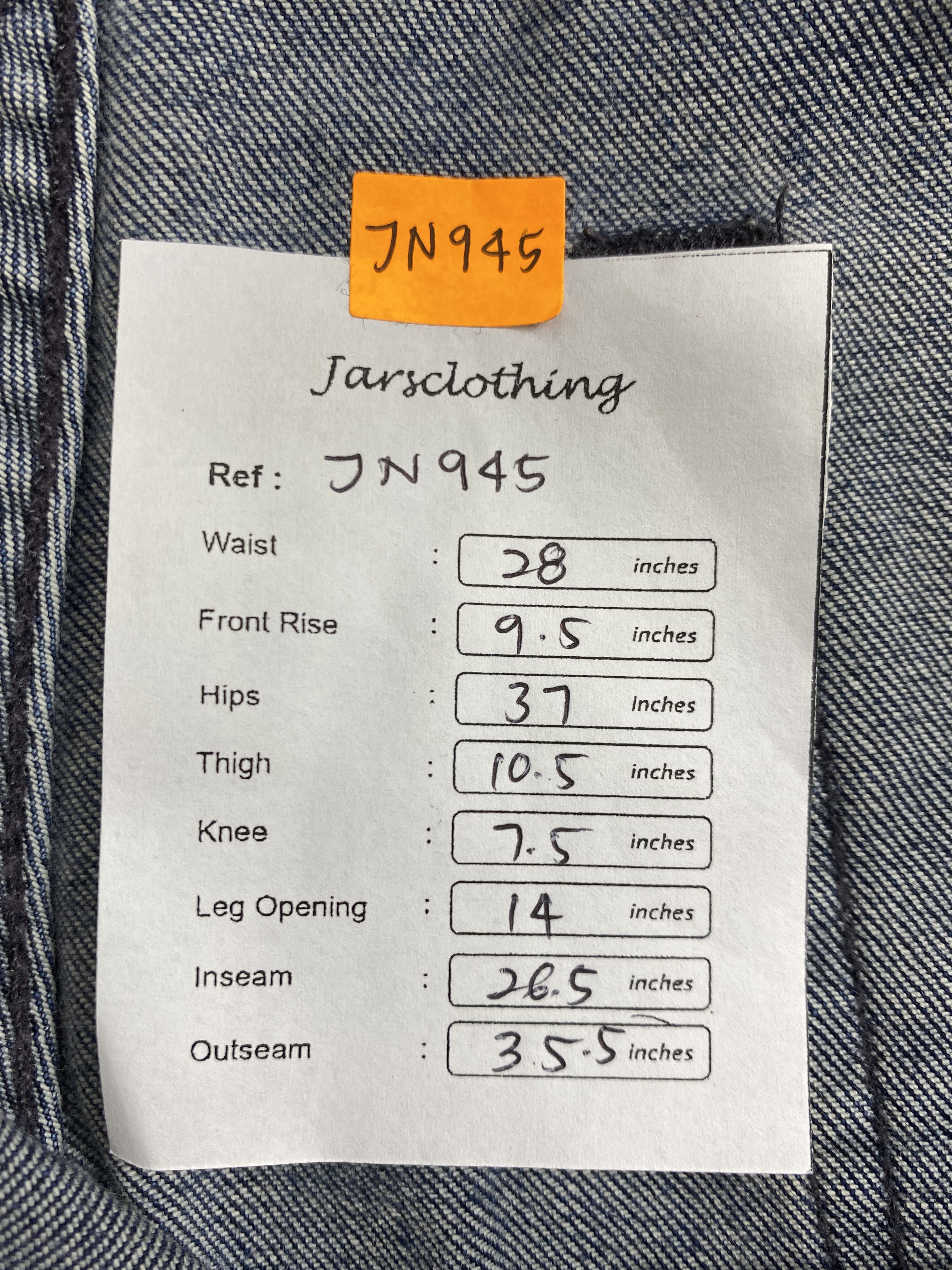 Levi's Dark Blue Vintage Levi's 513 Jeans 28x26.5 Denim -JN945 Size US 28 / EU 44 - 8 Thumbnail