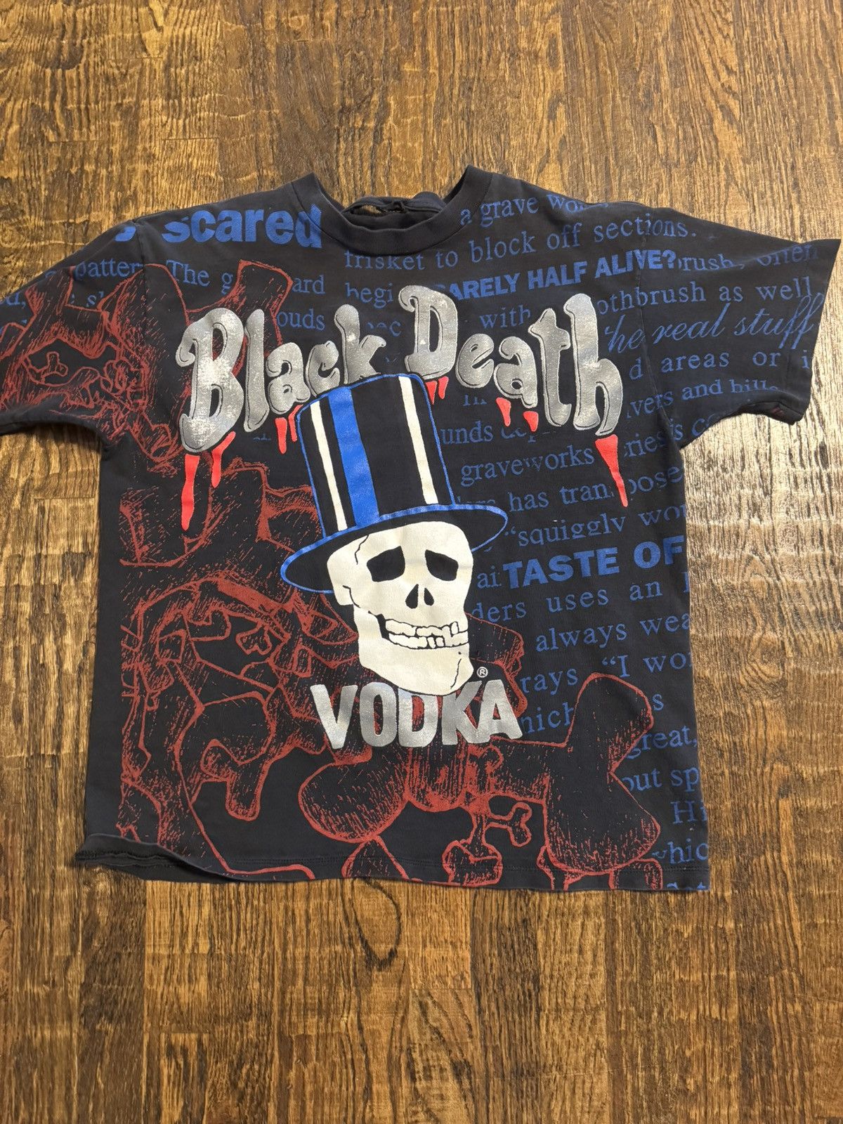 Other Black Death Vodka AOP 1992 T-shirt Size US L / EU 52-54 / 3 - 1 Thumbnail