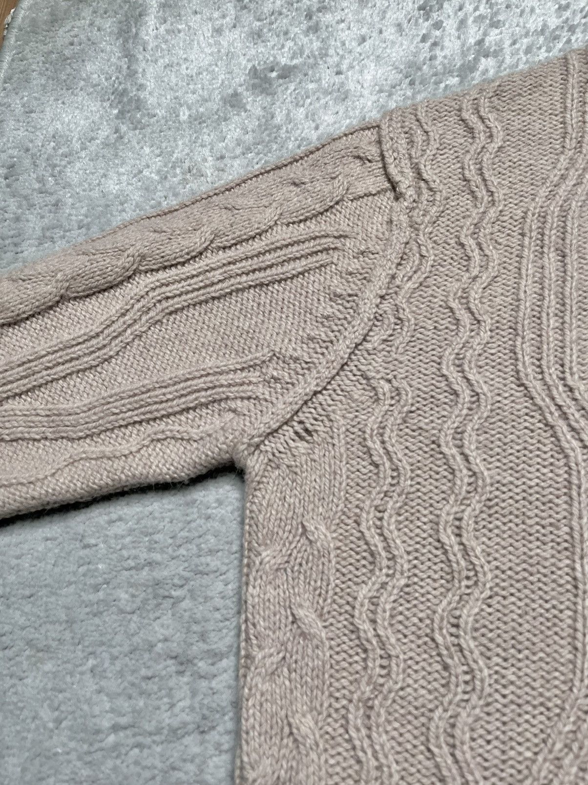 Zadig & Voltaire Vintage Beige Sweater figured Basic zadig & voltaire Wool Size M / US 6-8 / IT 42-44 - 4 Thumbnail