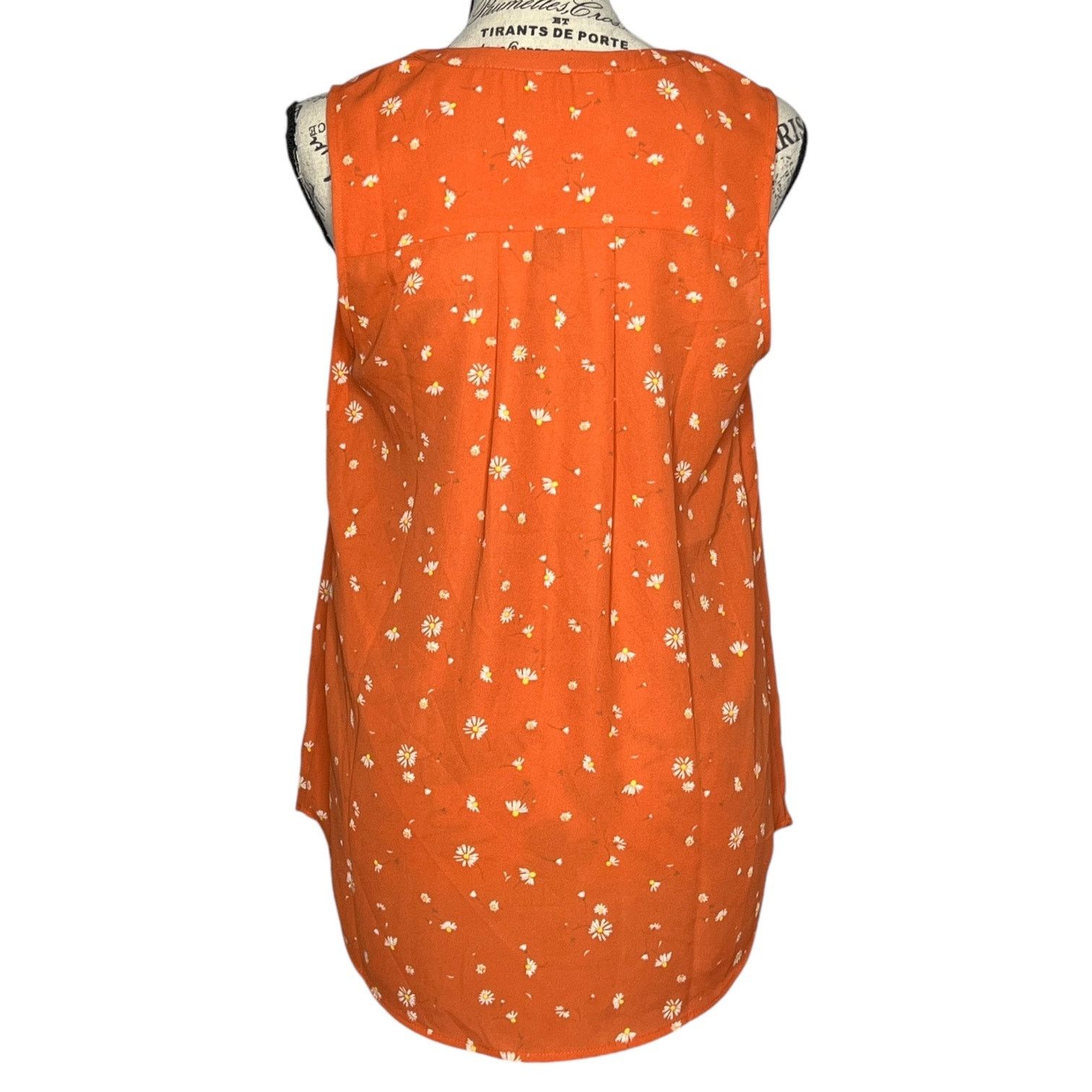 Other Celina Split Neck Blouse Stitch Fix Exclusive Daisy Pattern Size S / US 4 / IT 40 - 5 Thumbnail
