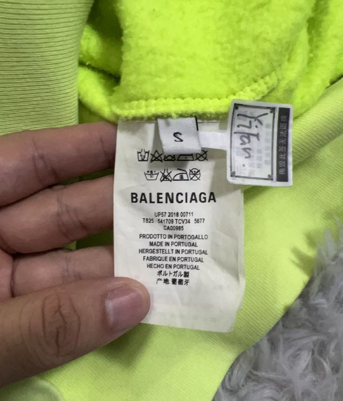 Balenciaga wfp spirit food co branded hoodie 2410-Nextarrow