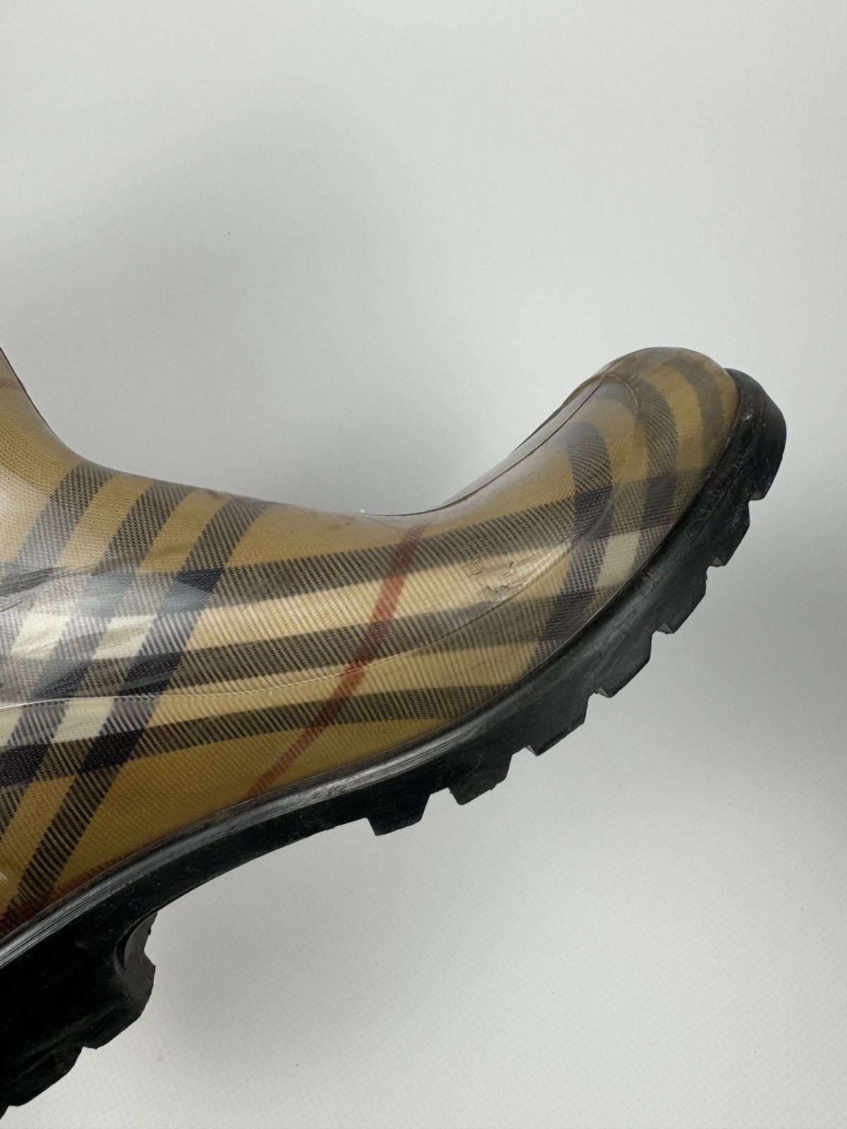 Burberry Burberry Rain Boots Nova Check Y2K Size US 6 / IT 36 - 15 Thumbnail