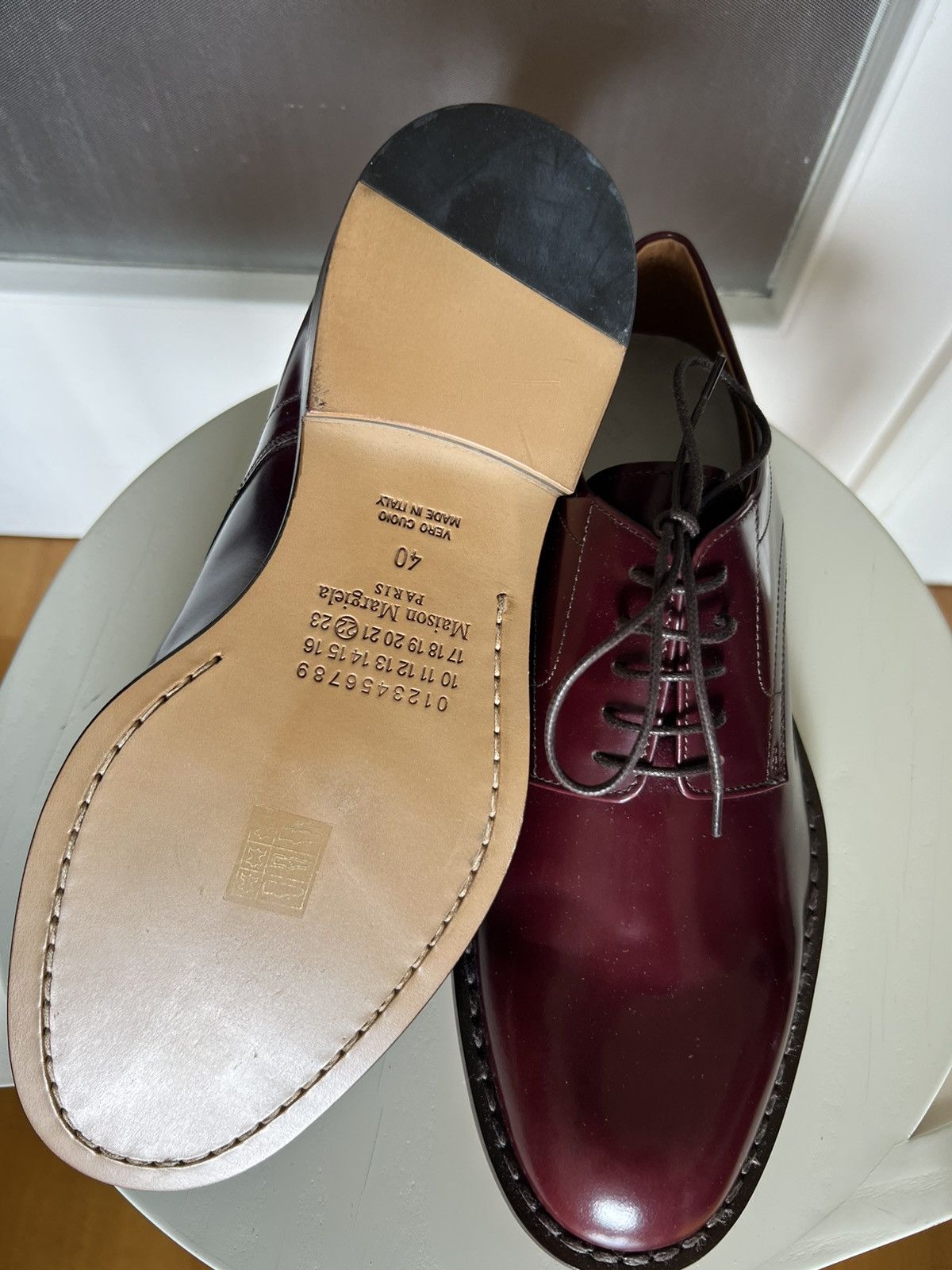 Maison Margiela Maison Margiela Formal Leather Shoes Size EU40 / US 7 Size US 7 / EU 40 - 6 Thumbnail