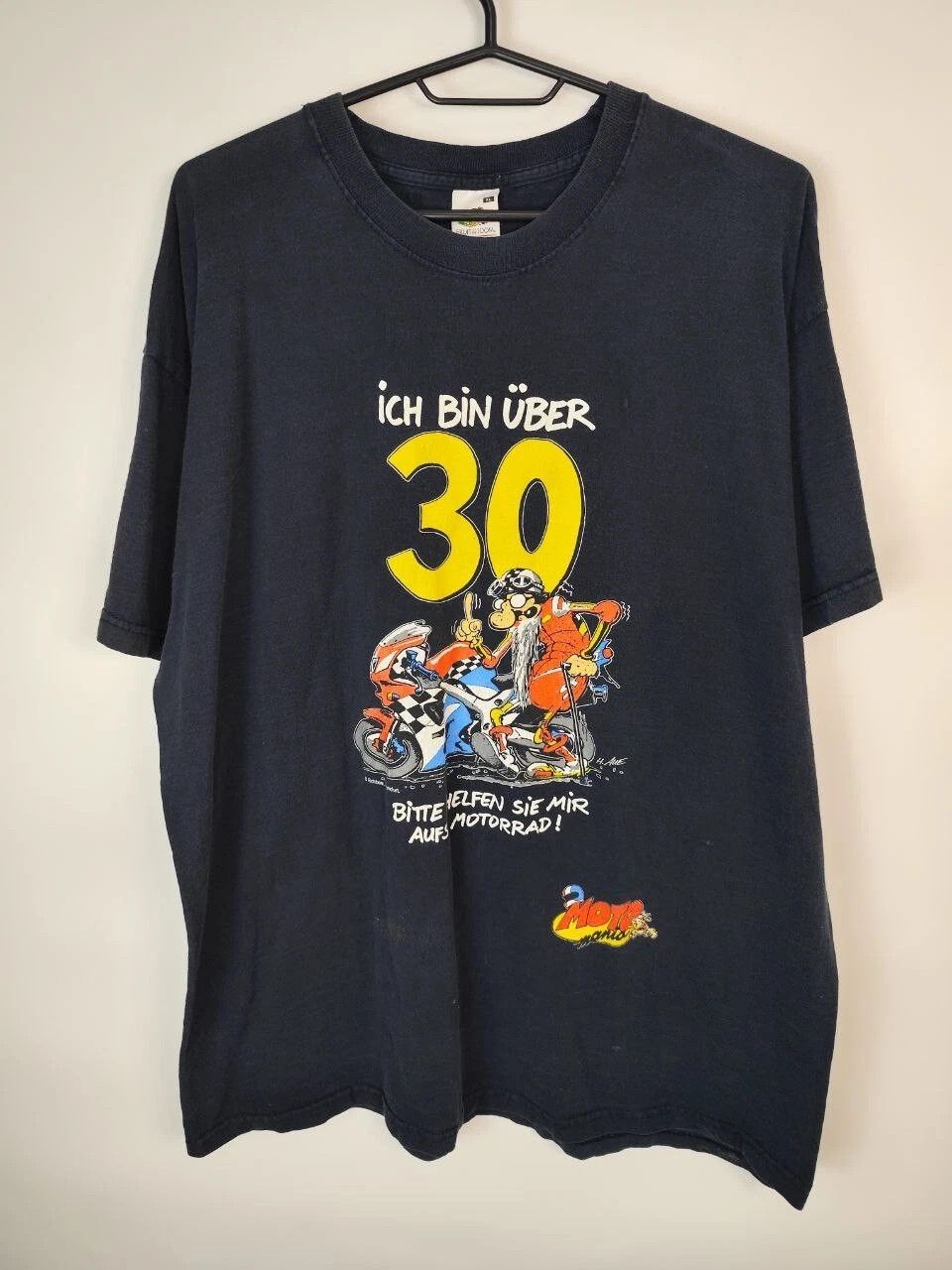 Fruit Of The Loom T-Shirt Ich bin über 30 Moto Mania Size XL Mens Size US XL / EU 56 / 4 - 1 Thumbnail