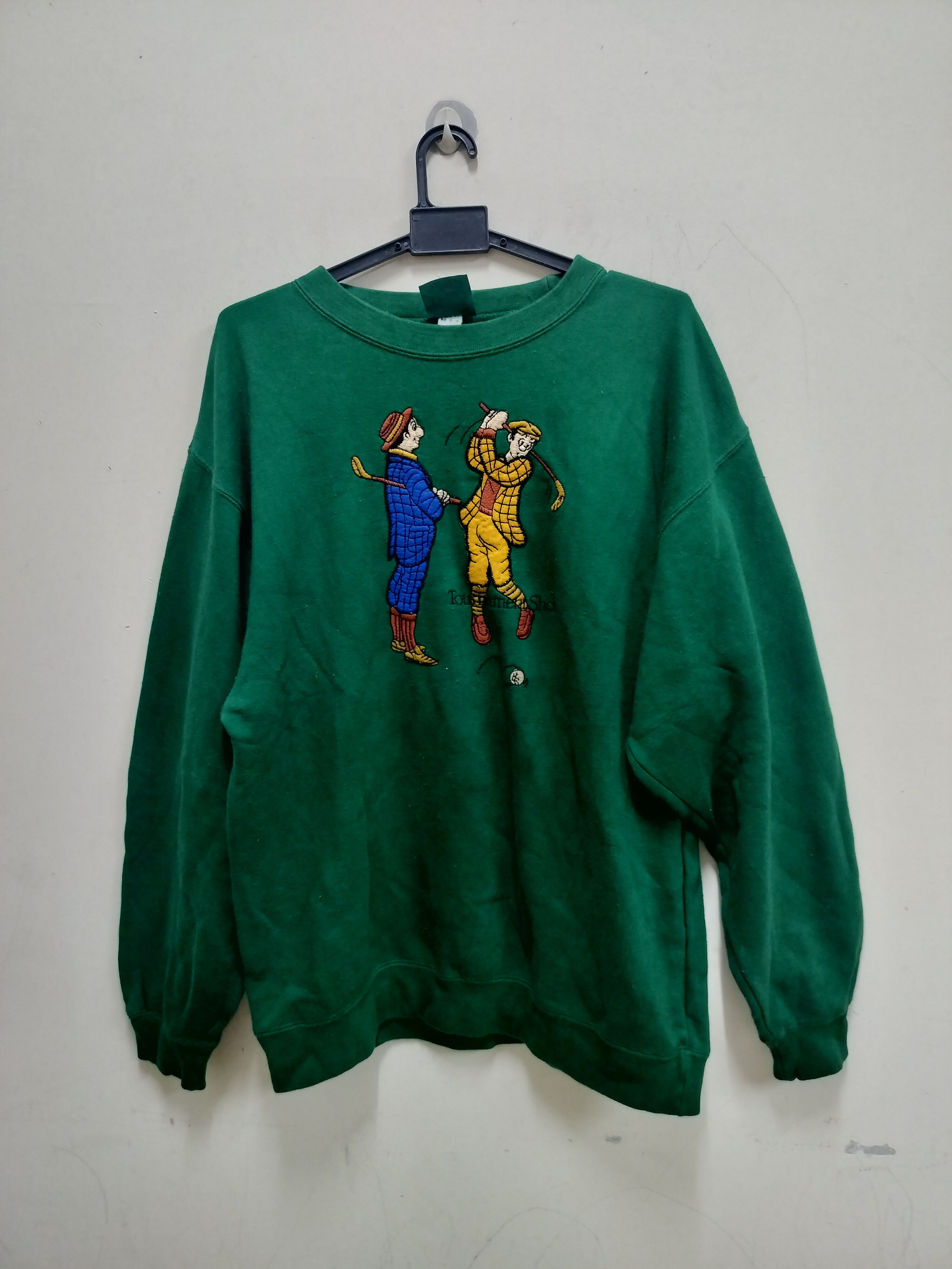 Vintage Vintage Tournament Shot sweatshirt Size US L / EU 52-54 / 3 - 1 Thumbnail
