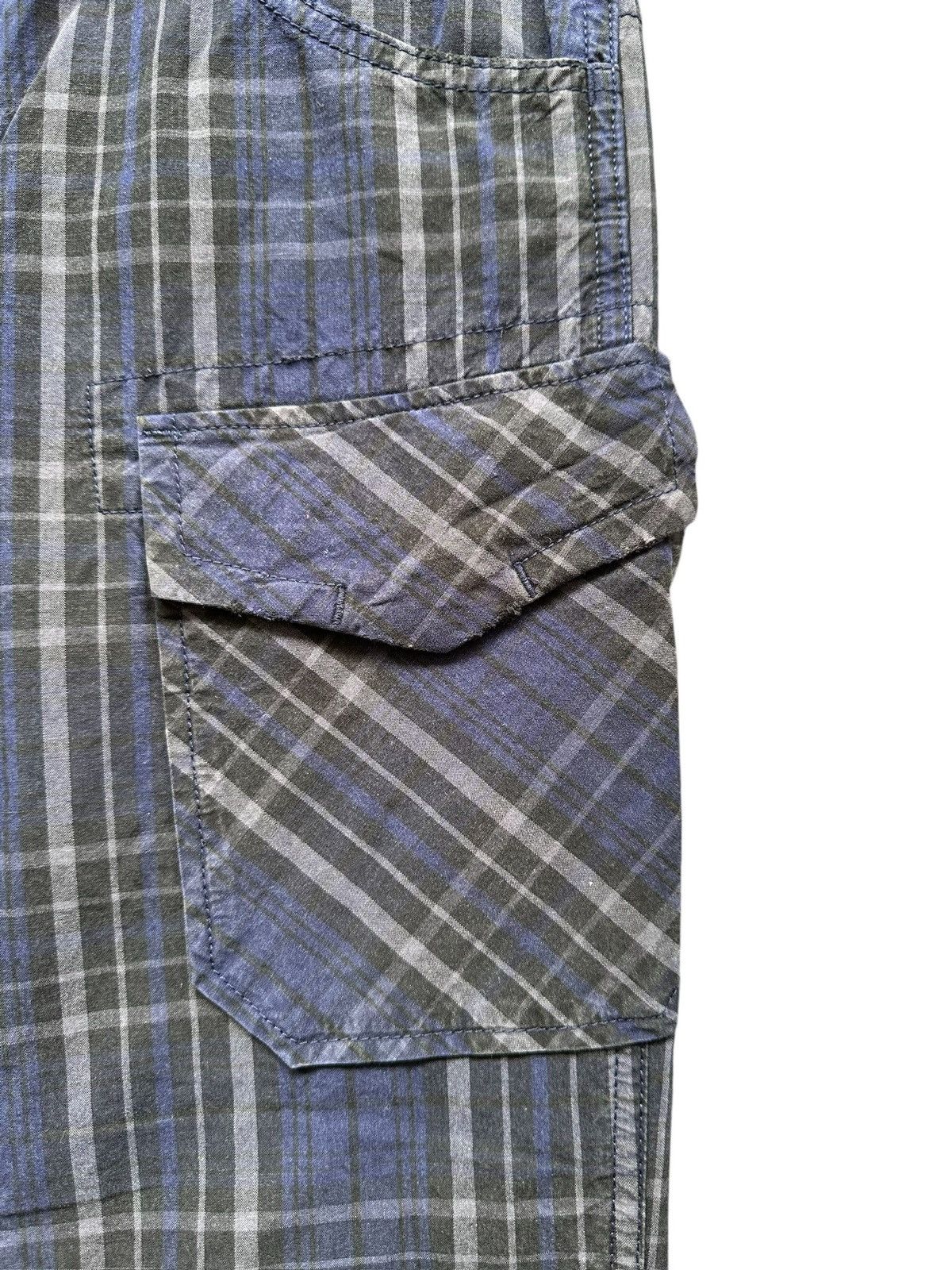 KOJIMA GENES 00's Bartack Japan Kojima Made cargo plaid pant Size US 32 / EU 48 - 7 Thumbnail