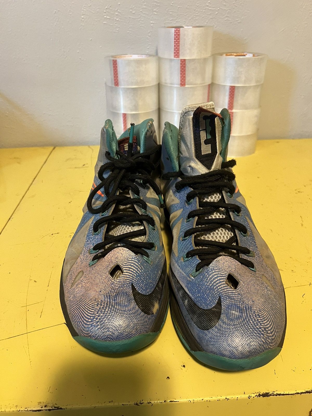 Nike Nike Lebron 10 Pure Platinum Size US 10 / EU 43 - 5 Thumbnail
