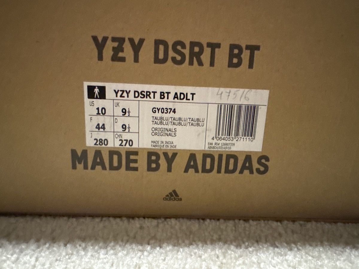 Yeezy Yeezy DSRT BT “Taupe Blue” Size US 10 / EU 43 - 8 Thumbnail