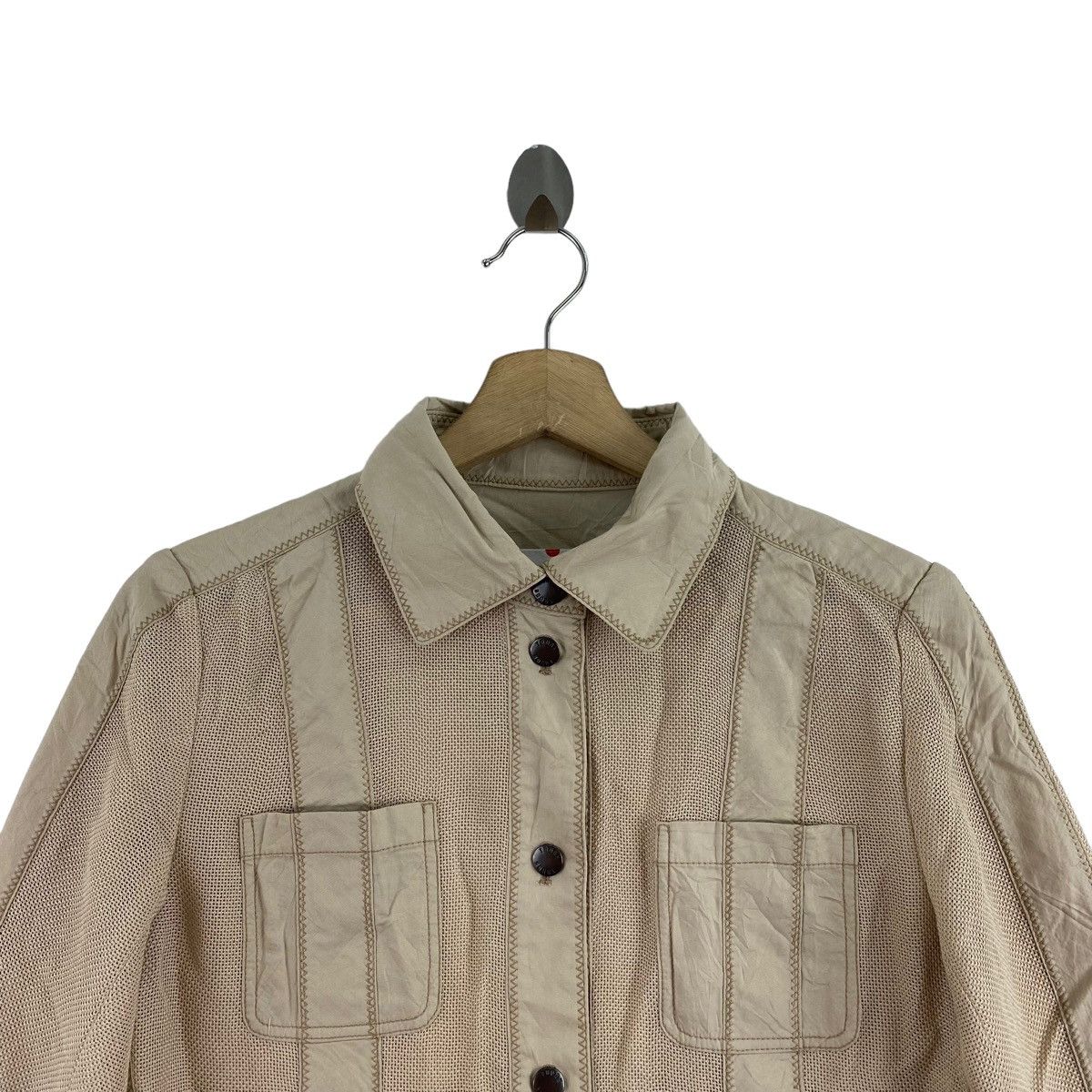 Hiroko Koshino Homme × Japanese Brand × Vintage Vintage TRUNK HIROKO KOSHINO Japanese Brand Button Up Casual Size S / US 4 / IT 40 - 2 Thumbnail