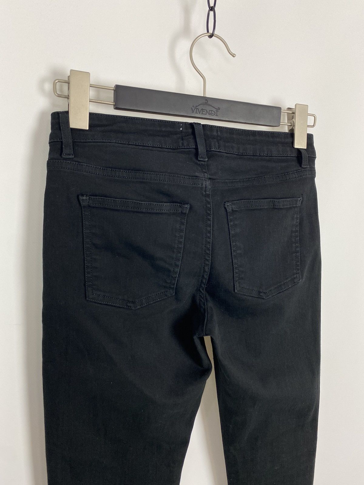 Acne Studios Acne Studios Skin 5 Black Skinny Denim Pants 28/32 Size 28" / US 6 / IT 42 - 8 Thumbnail
