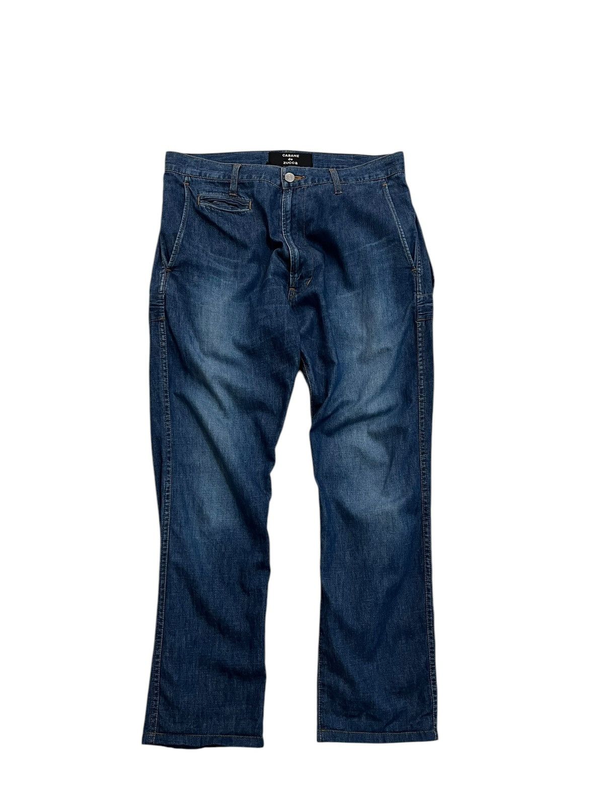 CABANE de ZUCCa × Issey Miyake Cabane de zucca high waist jeans in size 32 x 26 inches Size US 32 / EU 48 - 9 Thumbnail