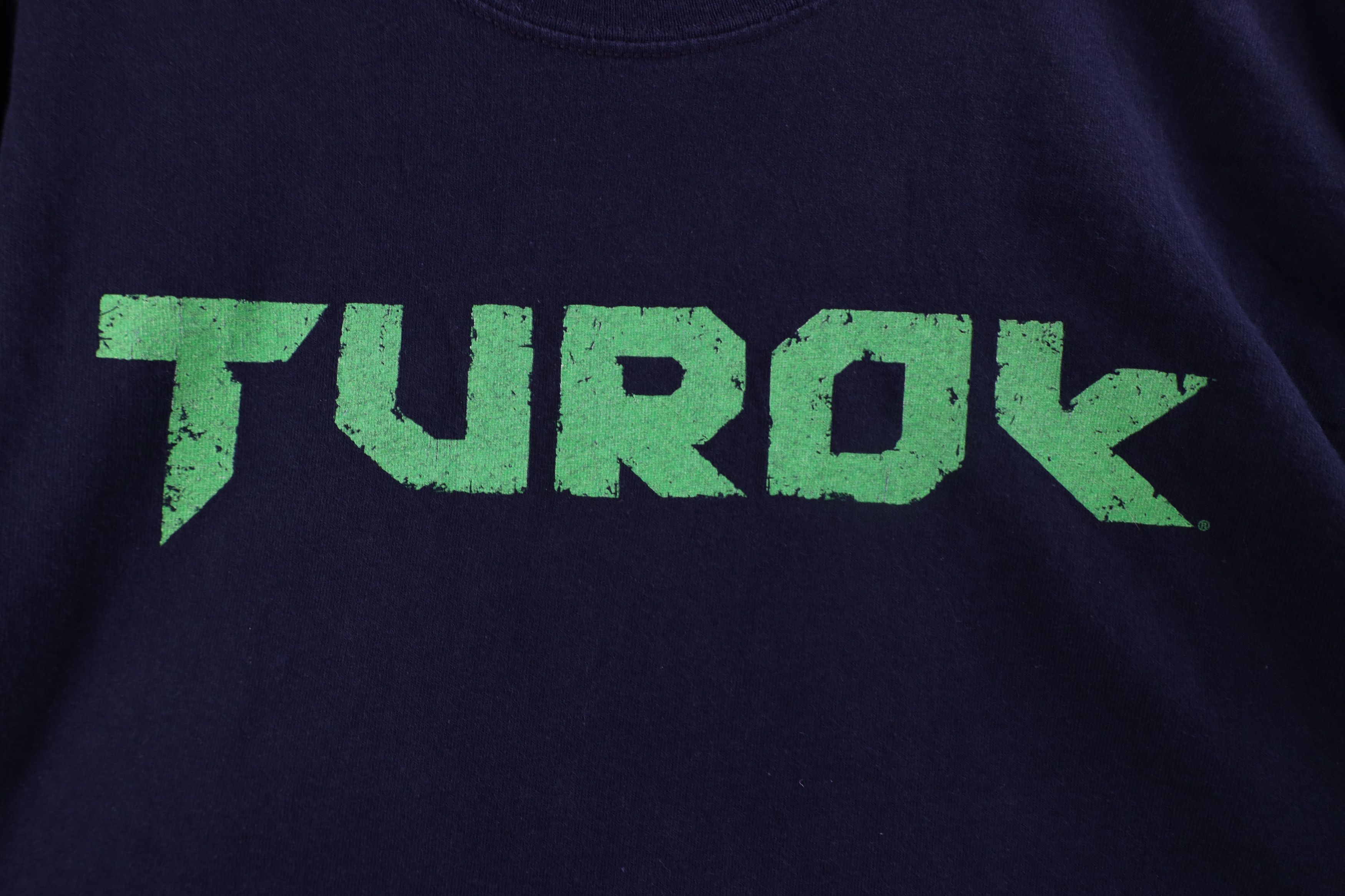 Vintage Vintage 90s Y2K Spell Turok Video Game Short Sleeve T-Shirt Size US XL / EU 56 / 4 - 4 Thumbnail