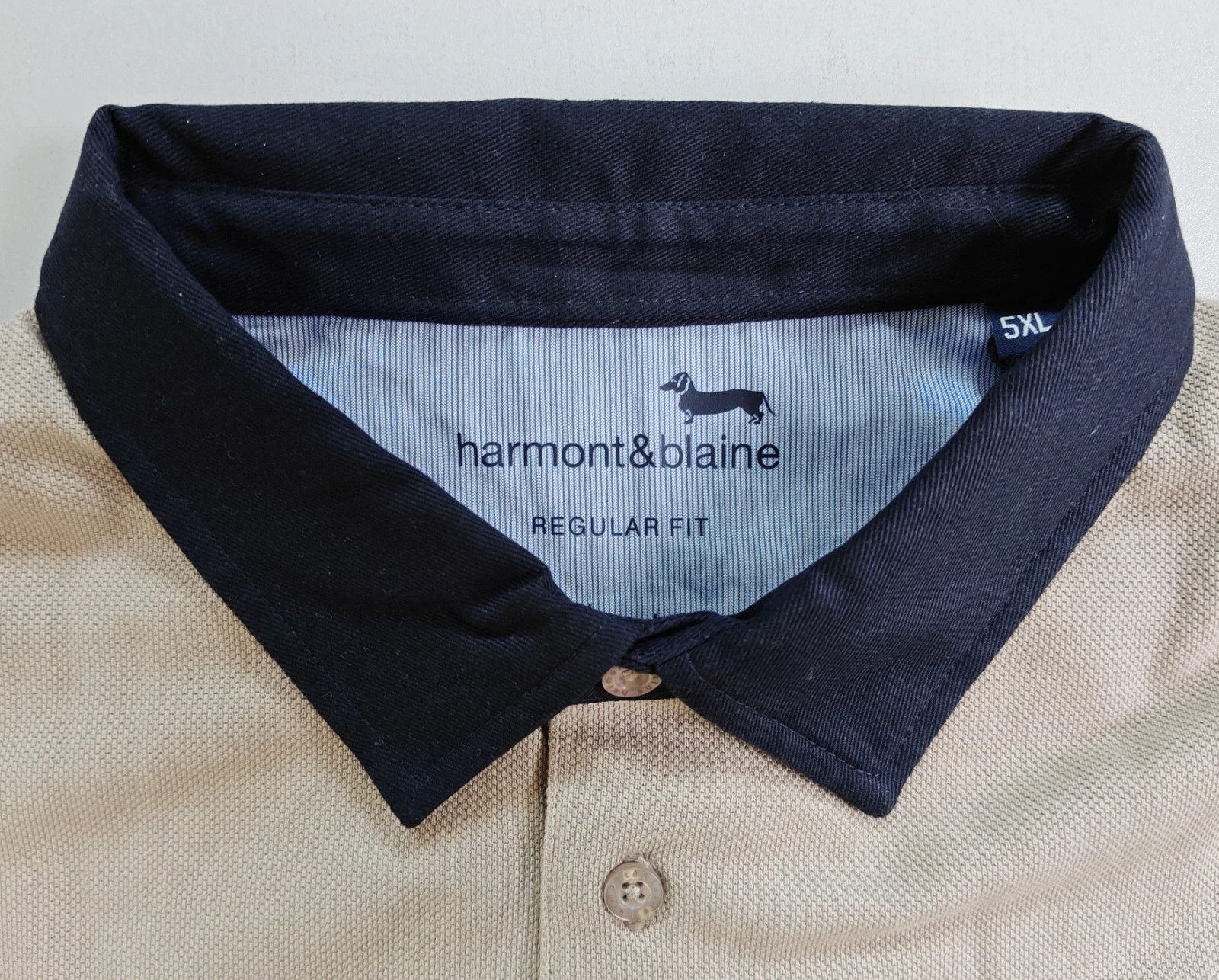 Harmont & Blaine Harmont & Blaine Longsleeves Polo Shirt ASM/2117 Size US XXL / EU 58 / 5 - 5 Thumbnail