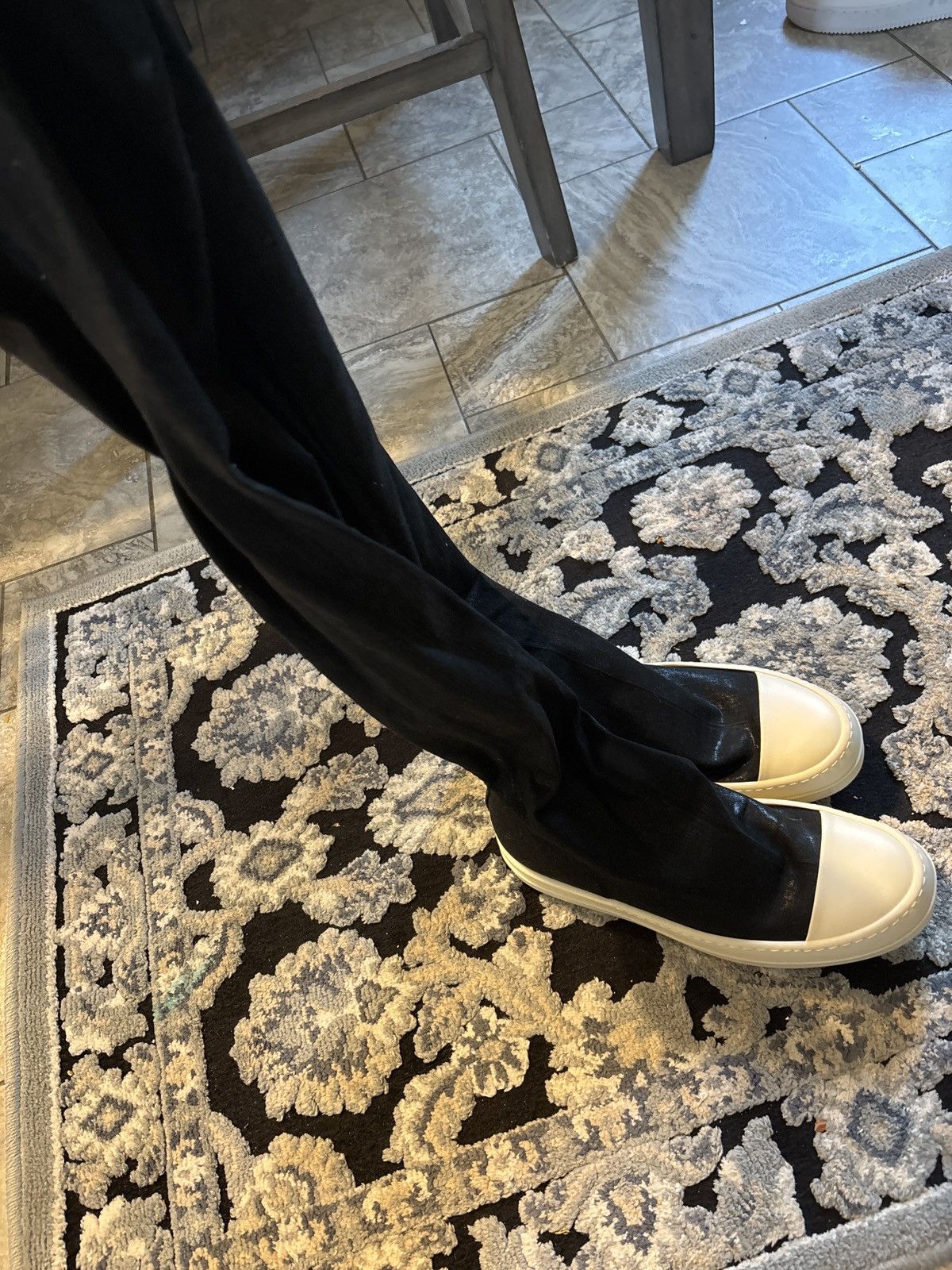 Rick Owens Drkshdw Rick Owens Knee High Sock Sneakers. Size US 7 / IT 37 - 2 Thumbnail