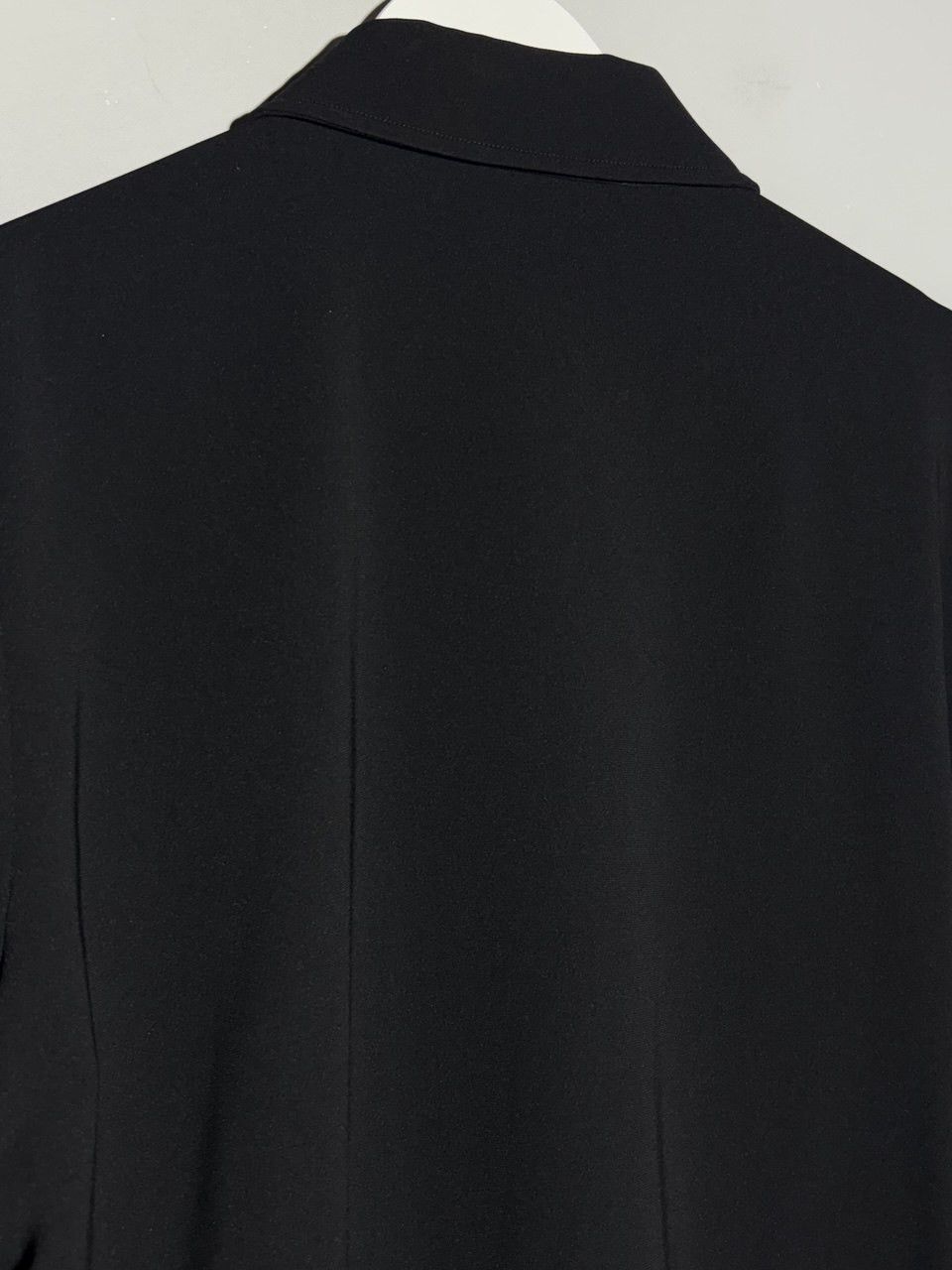 Marina Rinaldi Marina Rinaldi Triacetate Cady Tunic Shirt Black 350$ RRP Size XL / US 12-14 / IT 48-50 - 14 Thumbnail