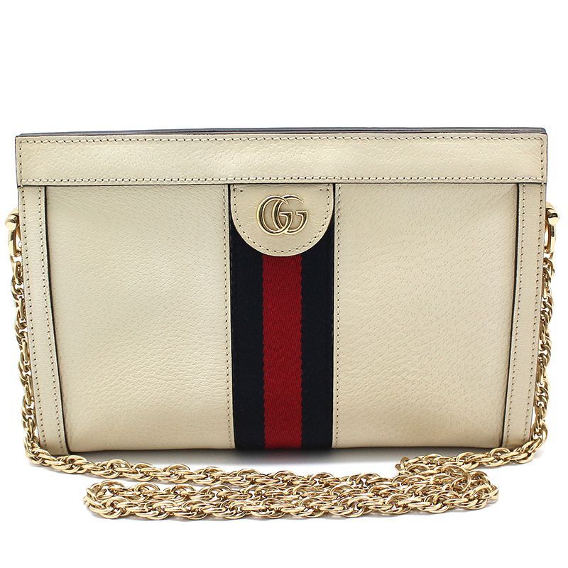 Gucci Ophidia GG Gold Logo Chain Shoulder Bag Size ONE SIZE - 1 Thumbnail
