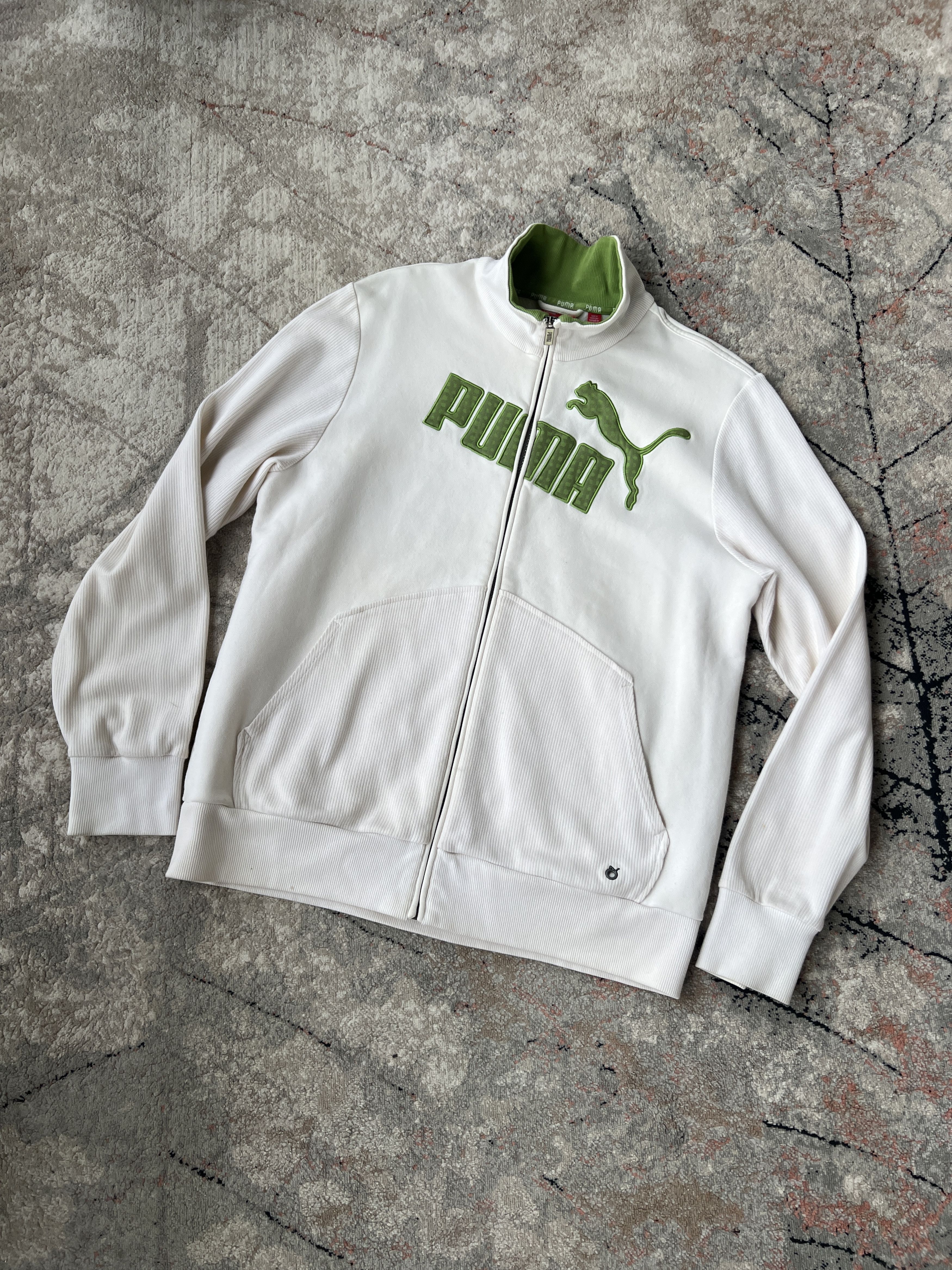 Puma Y2K Vintage Puma Zip Track sweatshirt Size US L / EU 52-54 / 3 - 1 Thumbnail