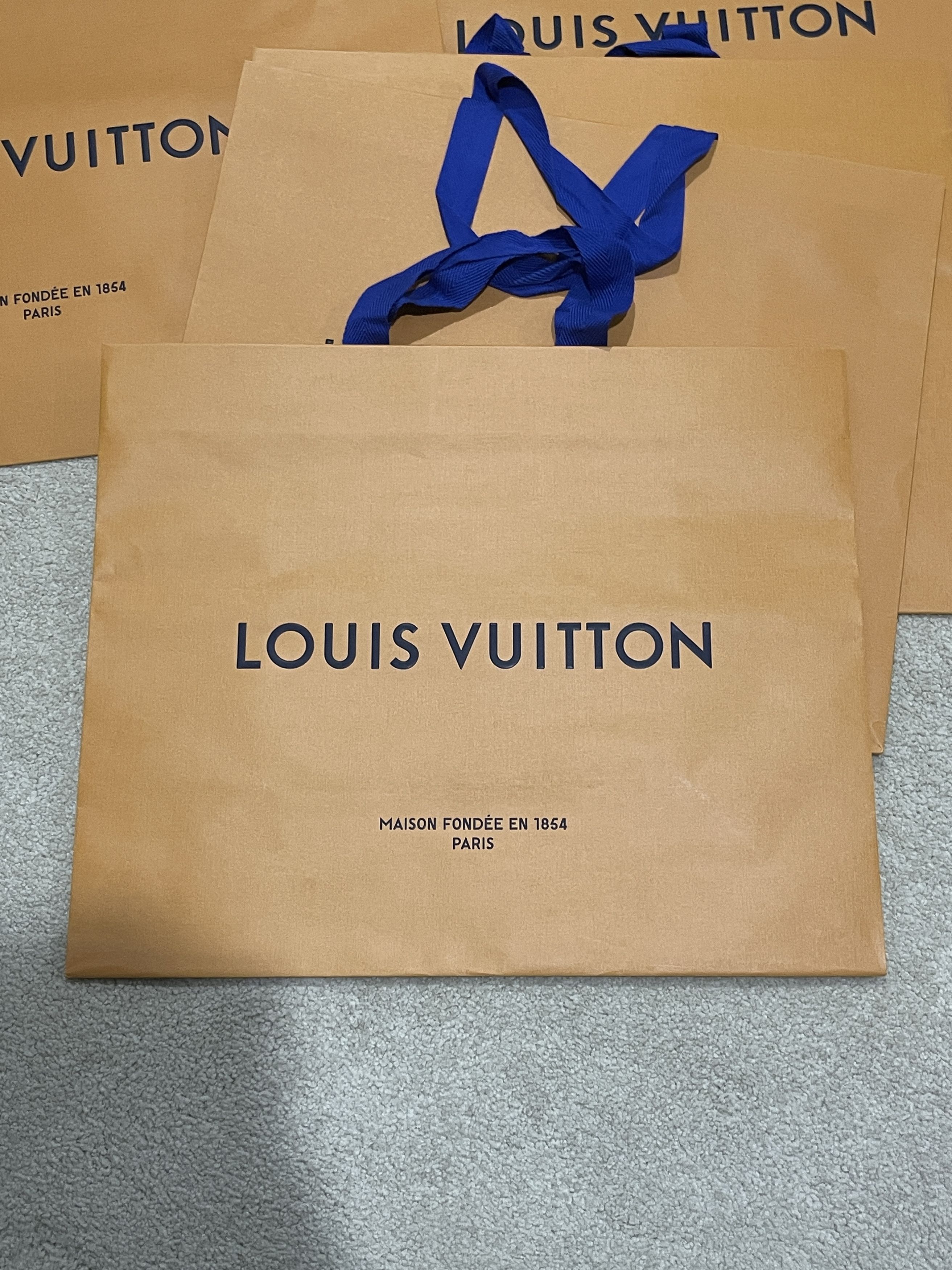 Louis Vuitton Louis Vuitton Orange Shopping Bags - All Sizes Size ONE SIZE - 2 Thumbnail