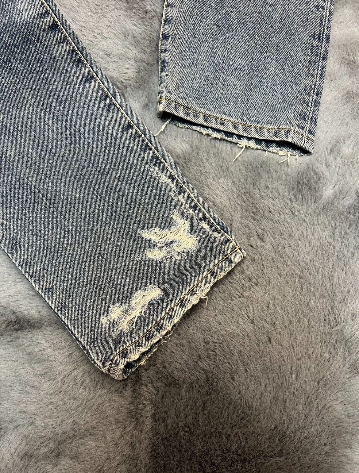 Hedi Slimane × Saint Laurent Paris 13FW D02 Little Crash Jeans sz31 & 28 Size US 31 - 5 Thumbnail